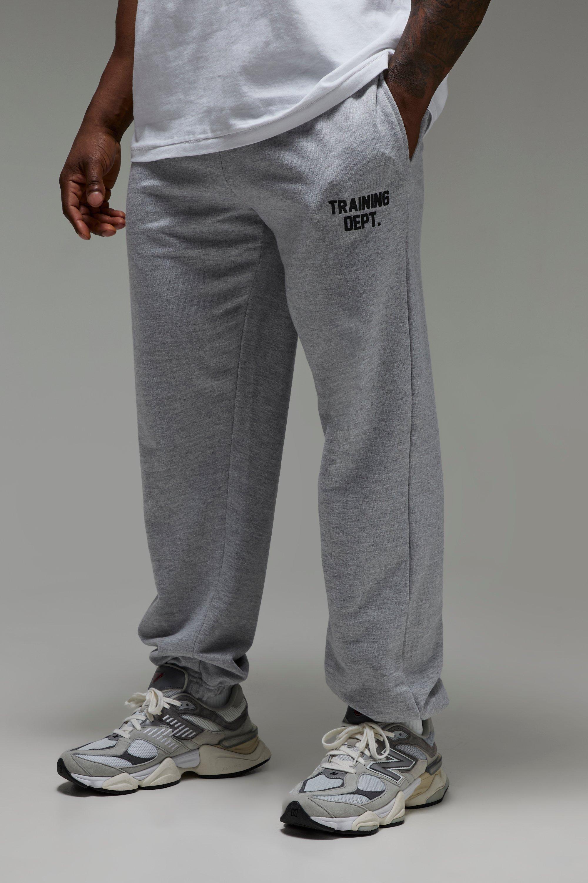 Pantaloni tuta oversize Man Active x Everlast, Grigio