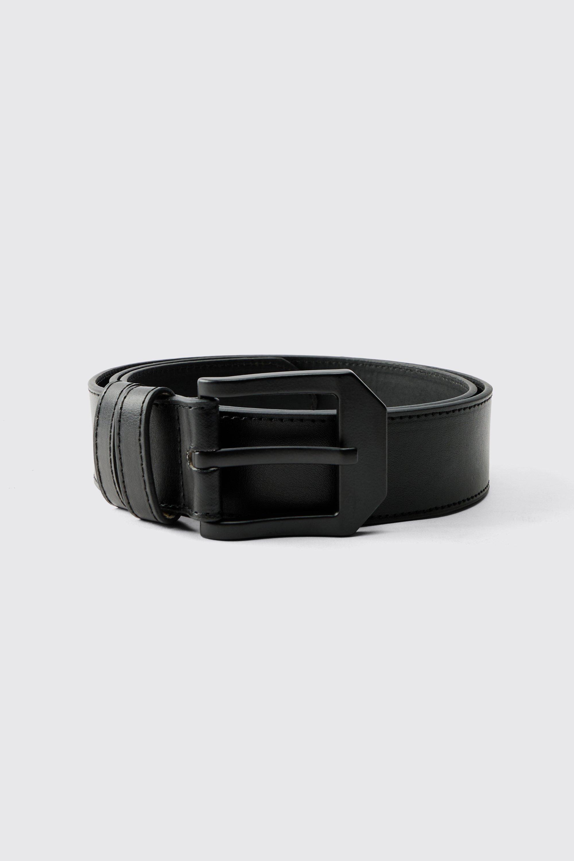 Mens Black Formal Belt, Black