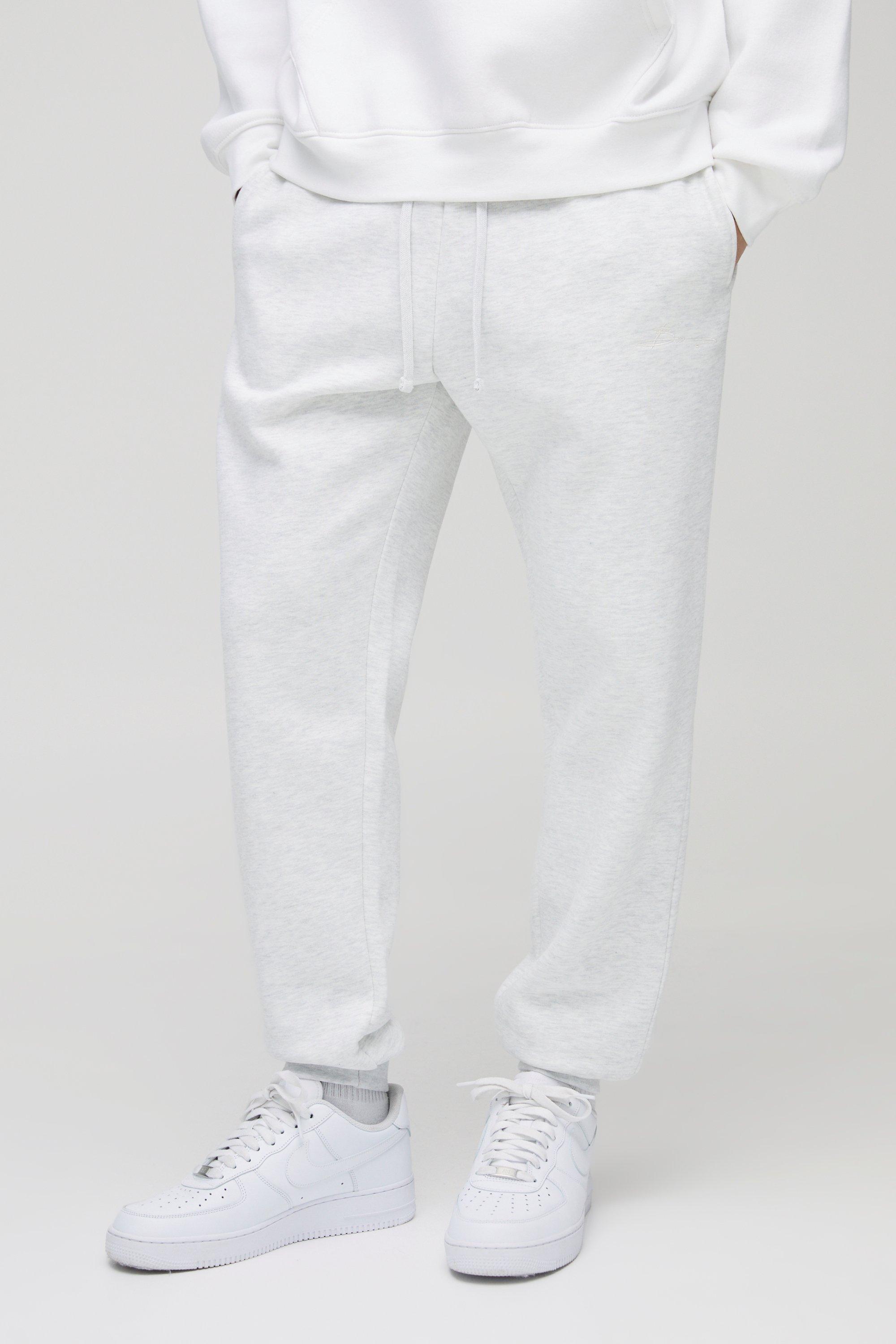 Pantaloni tuta Homme Regular Fit in 330 g/mq, Grigio