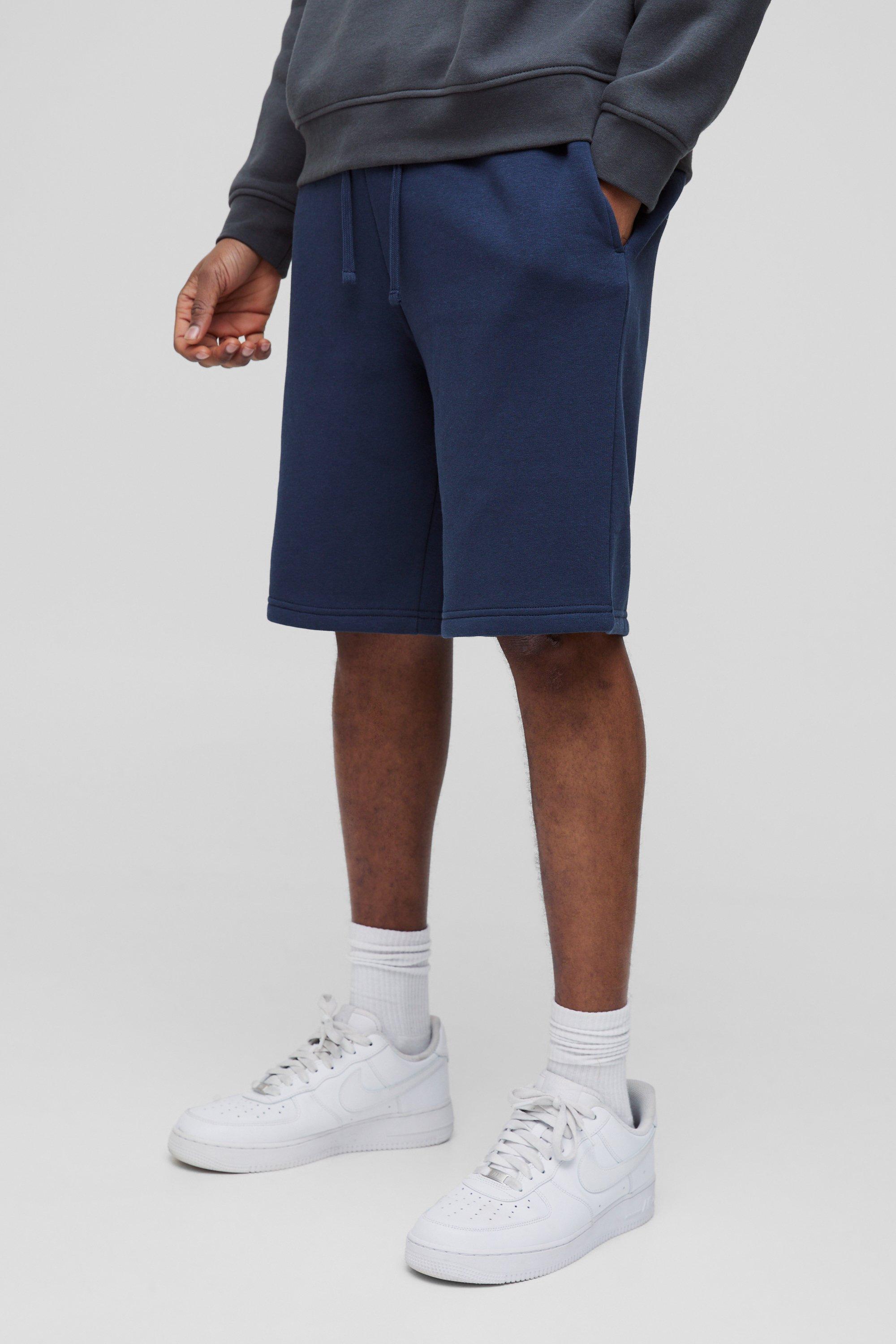 Pantaloncini medi Tall Basic comodi, Navy