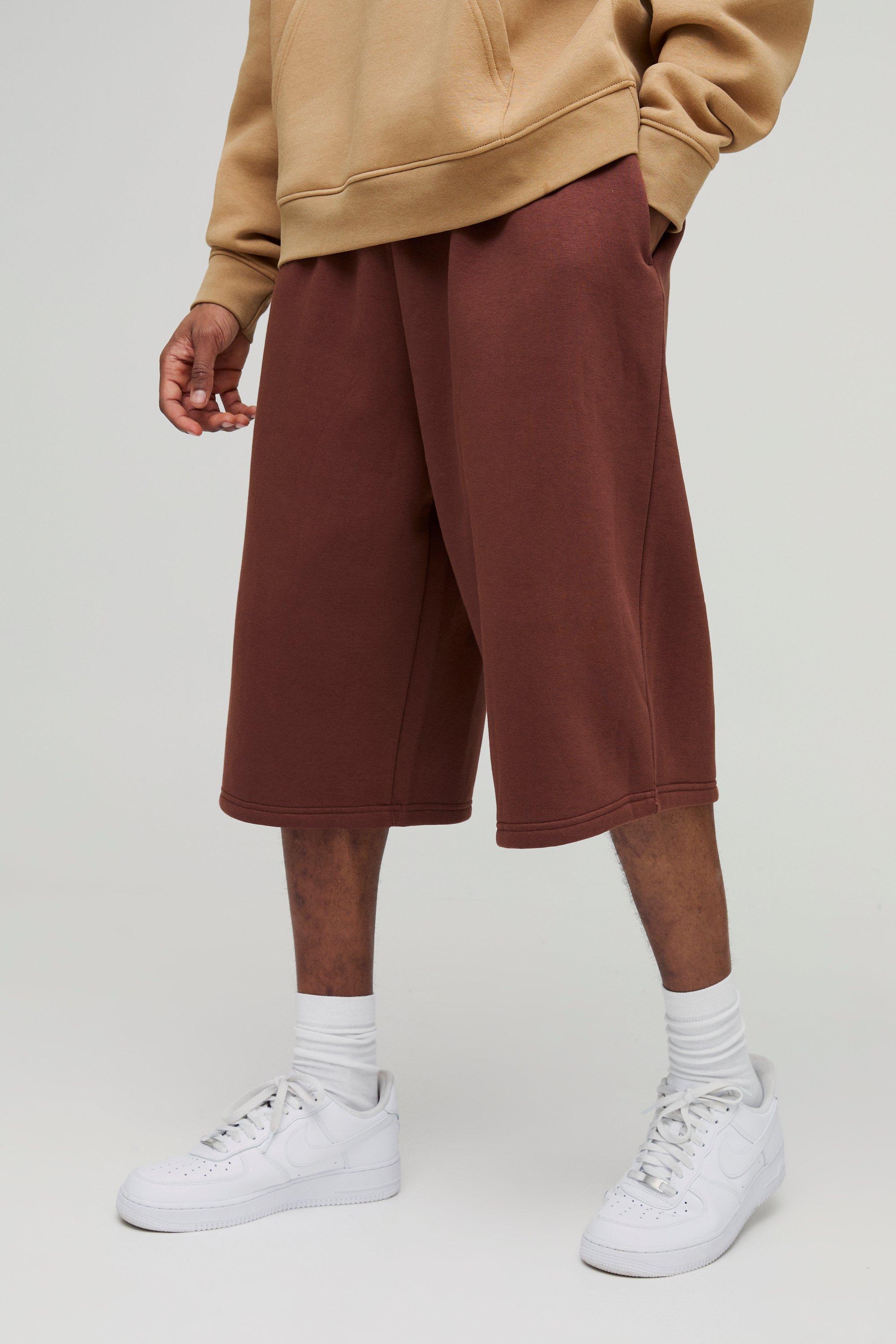 Pantaloni tuta Tall Basic in jersey, Brown