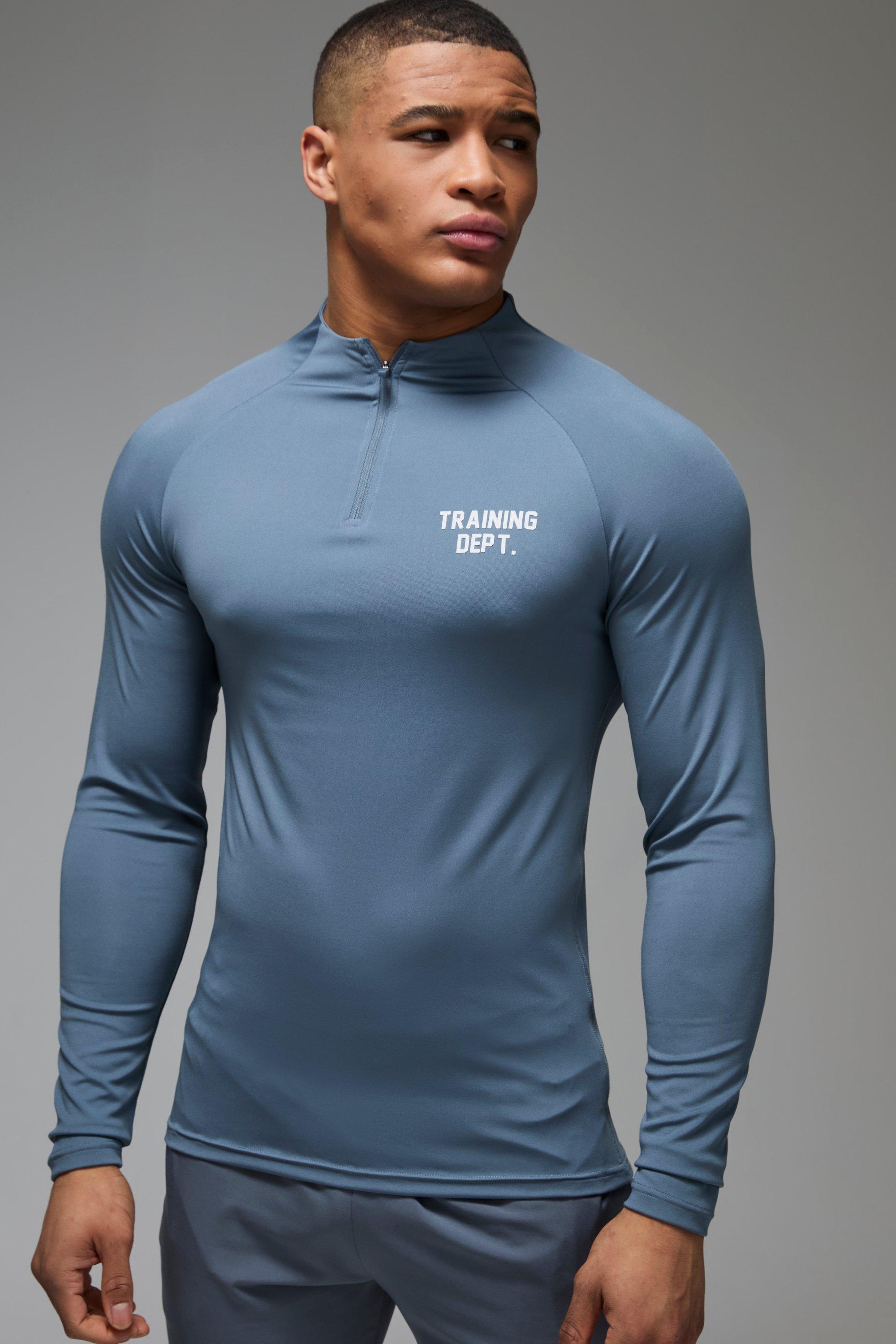 Man Active Performance Training Dept. Muscle 1/4 Zip