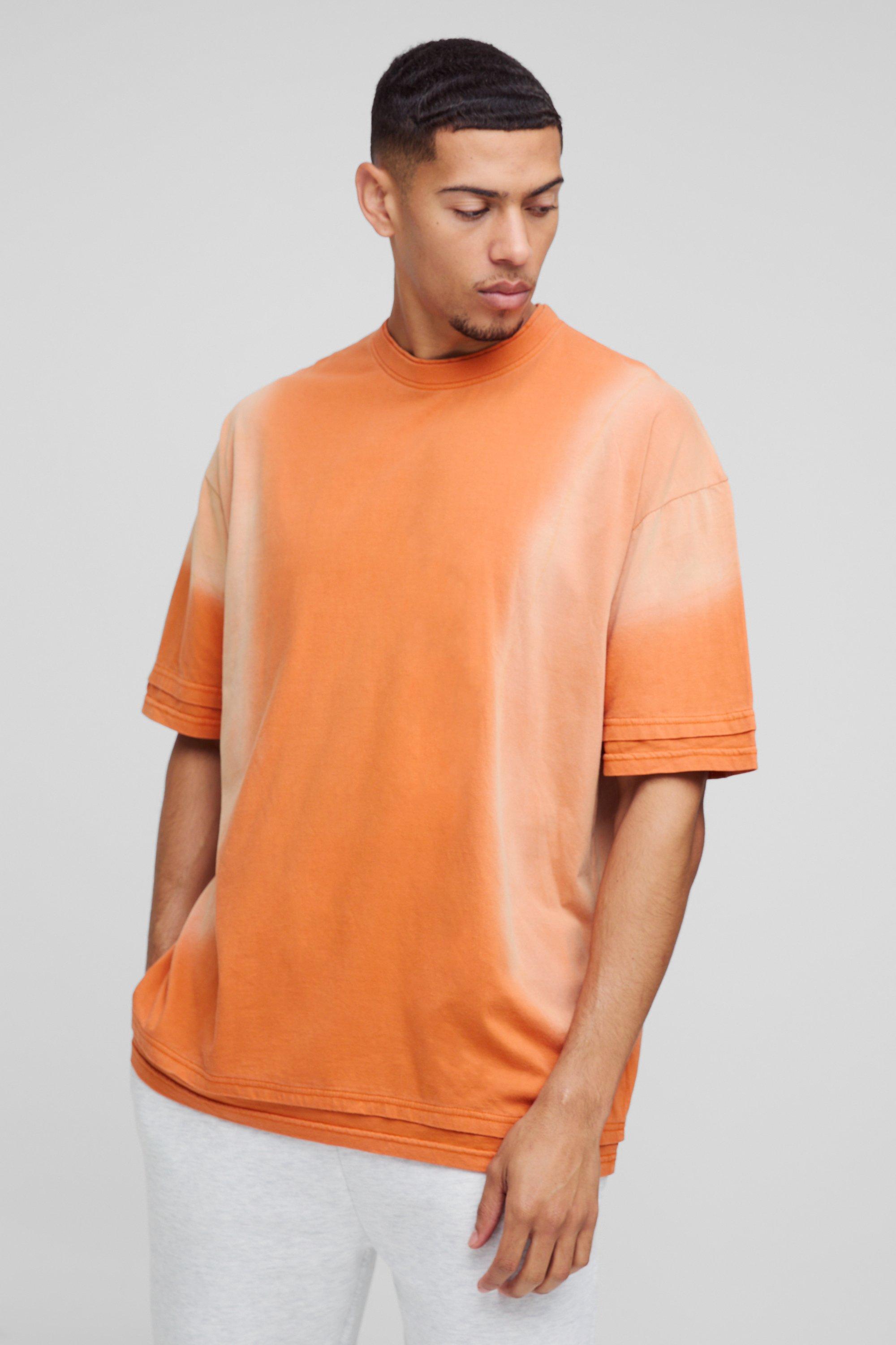 Men's Orange T Shirts | boohooMAN USA