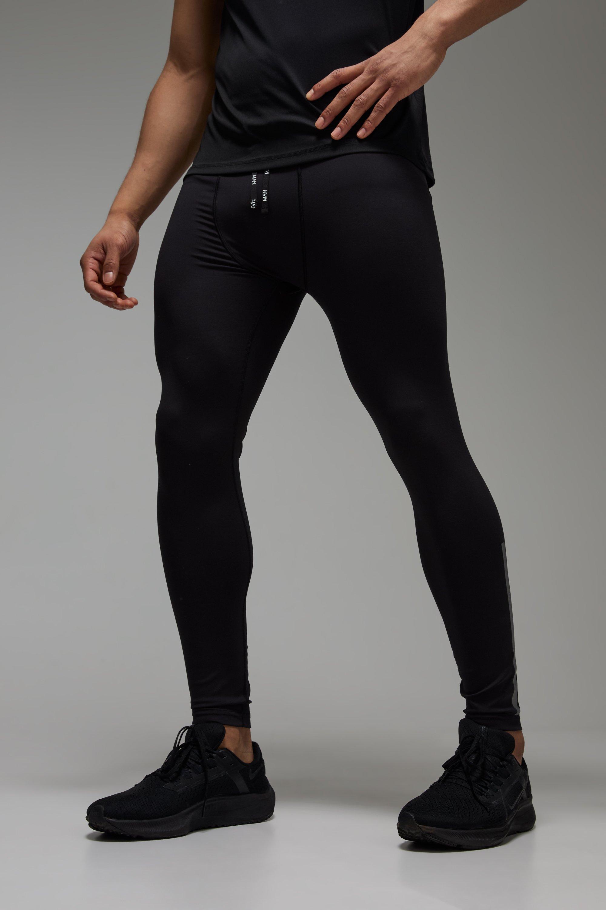 Legging Man Active Hybrid, Nero