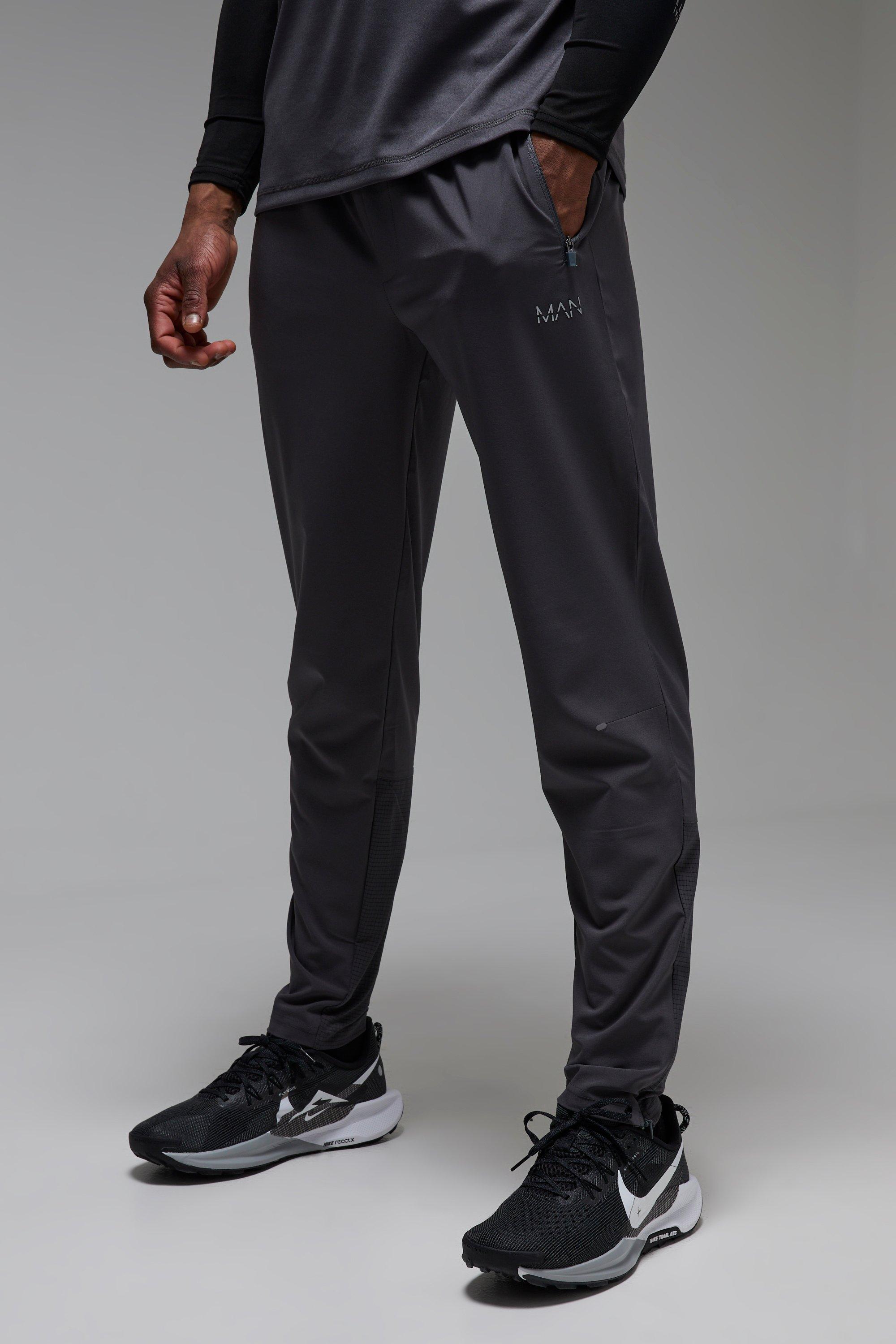 Pantaloni tuta affusolati Man Active Hybrid, Grigio