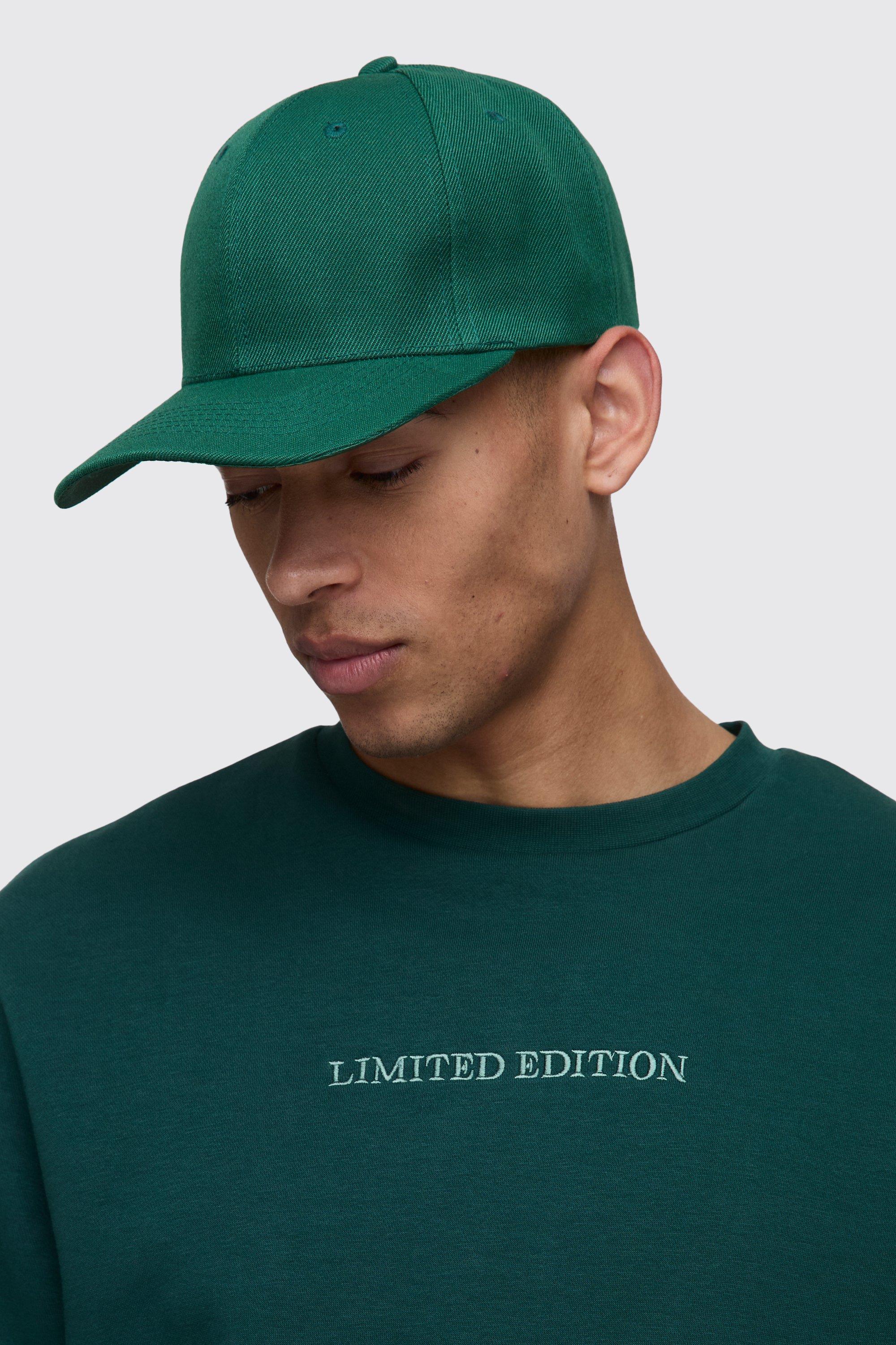 Mens Cap In Green, Green