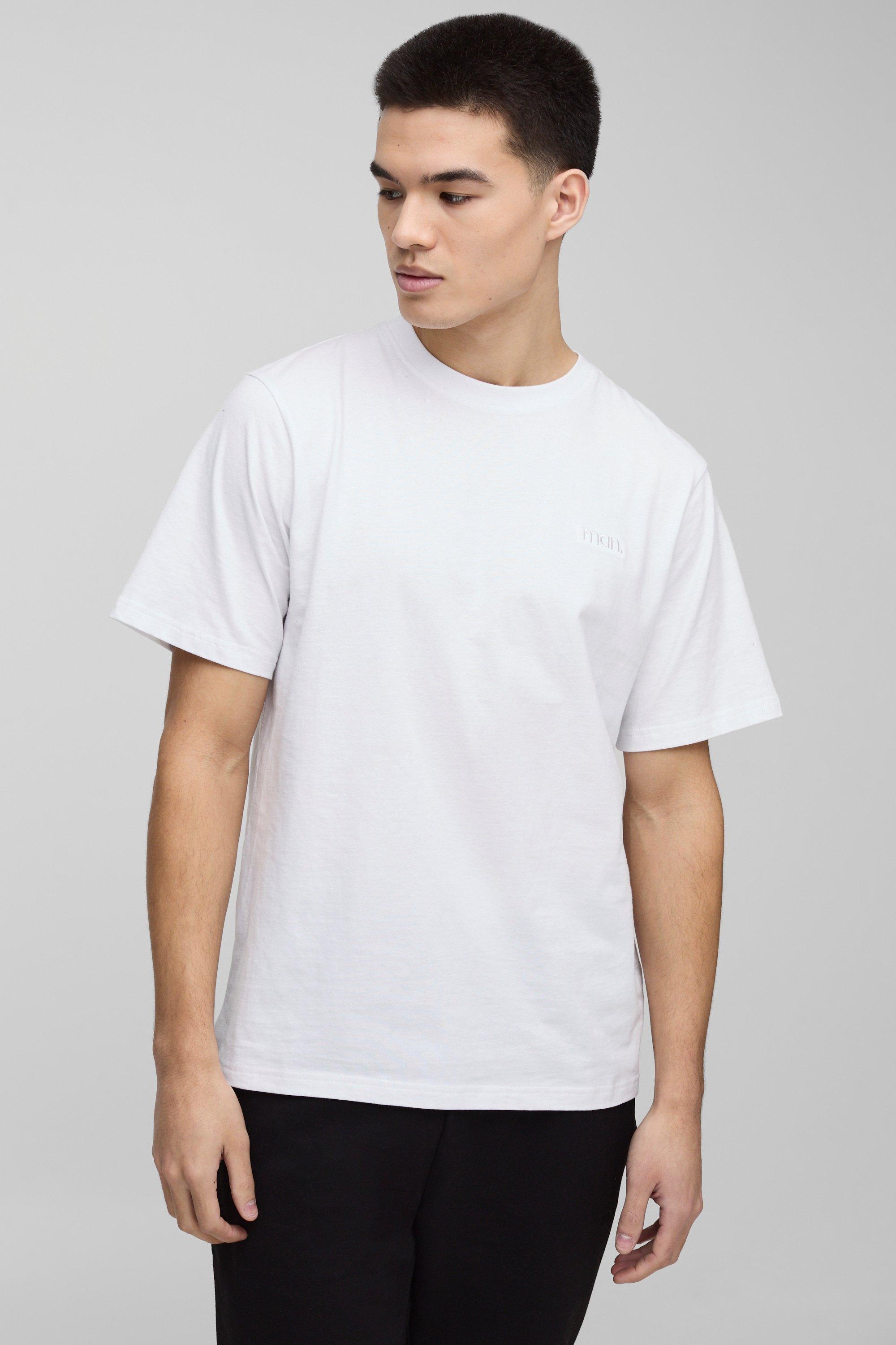 Image of UOMO. T-shirt Basic a girocollo, Bianco