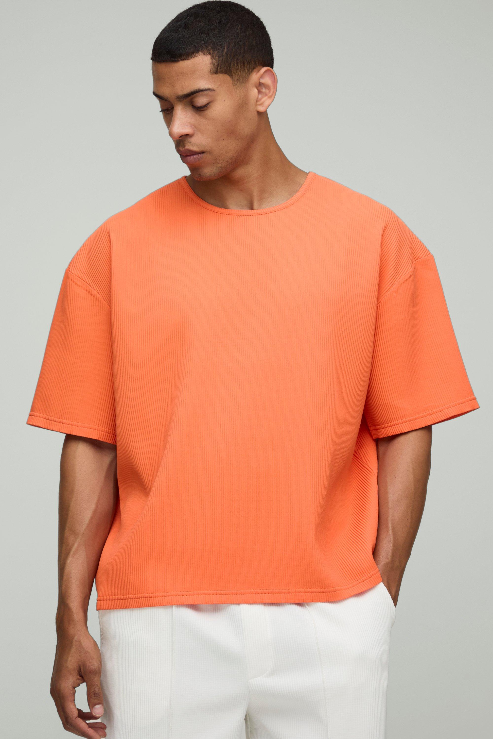Men's Orange T Shirts | boohooMAN USA