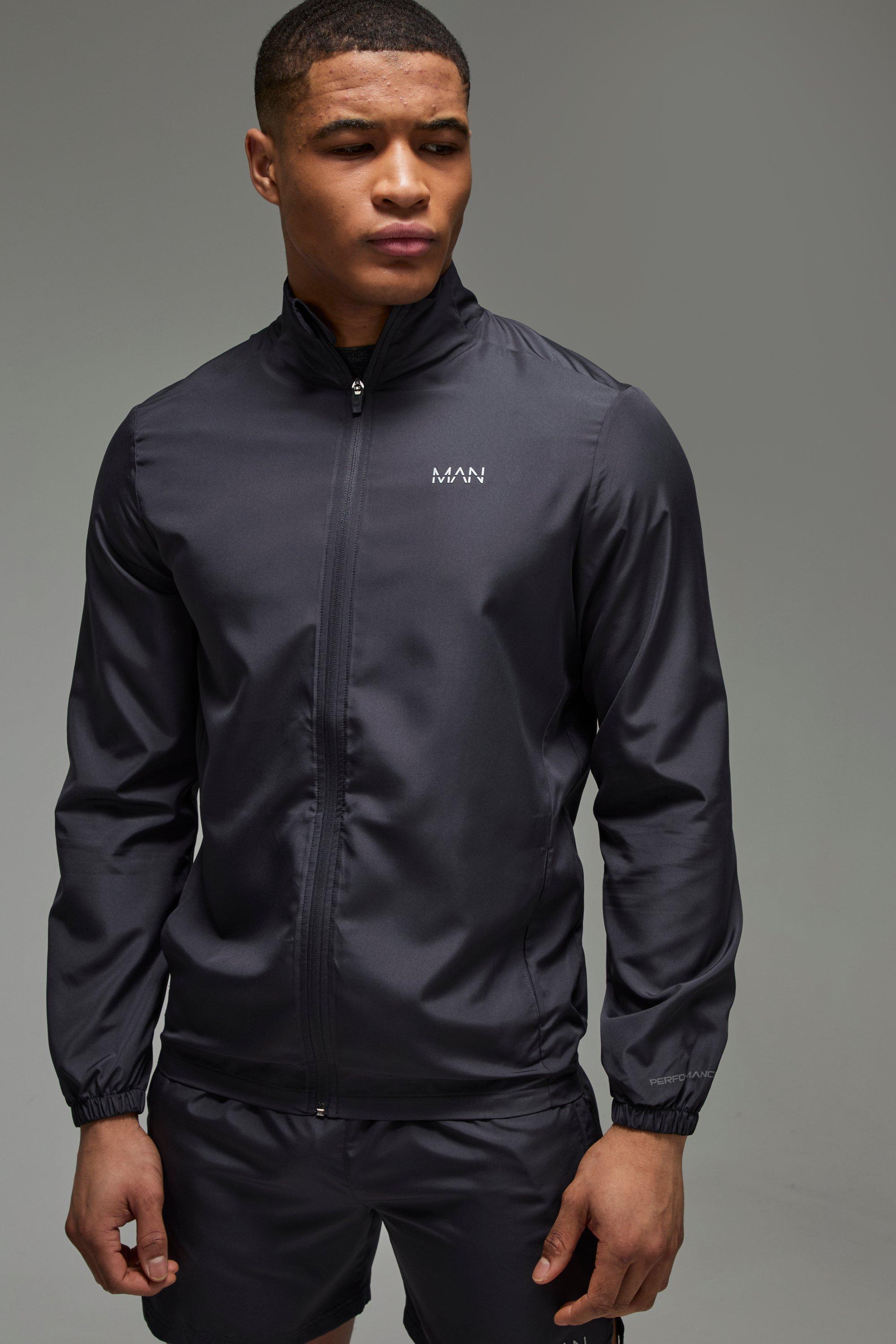 Giacca a vento leggera Man Active, Grigio
