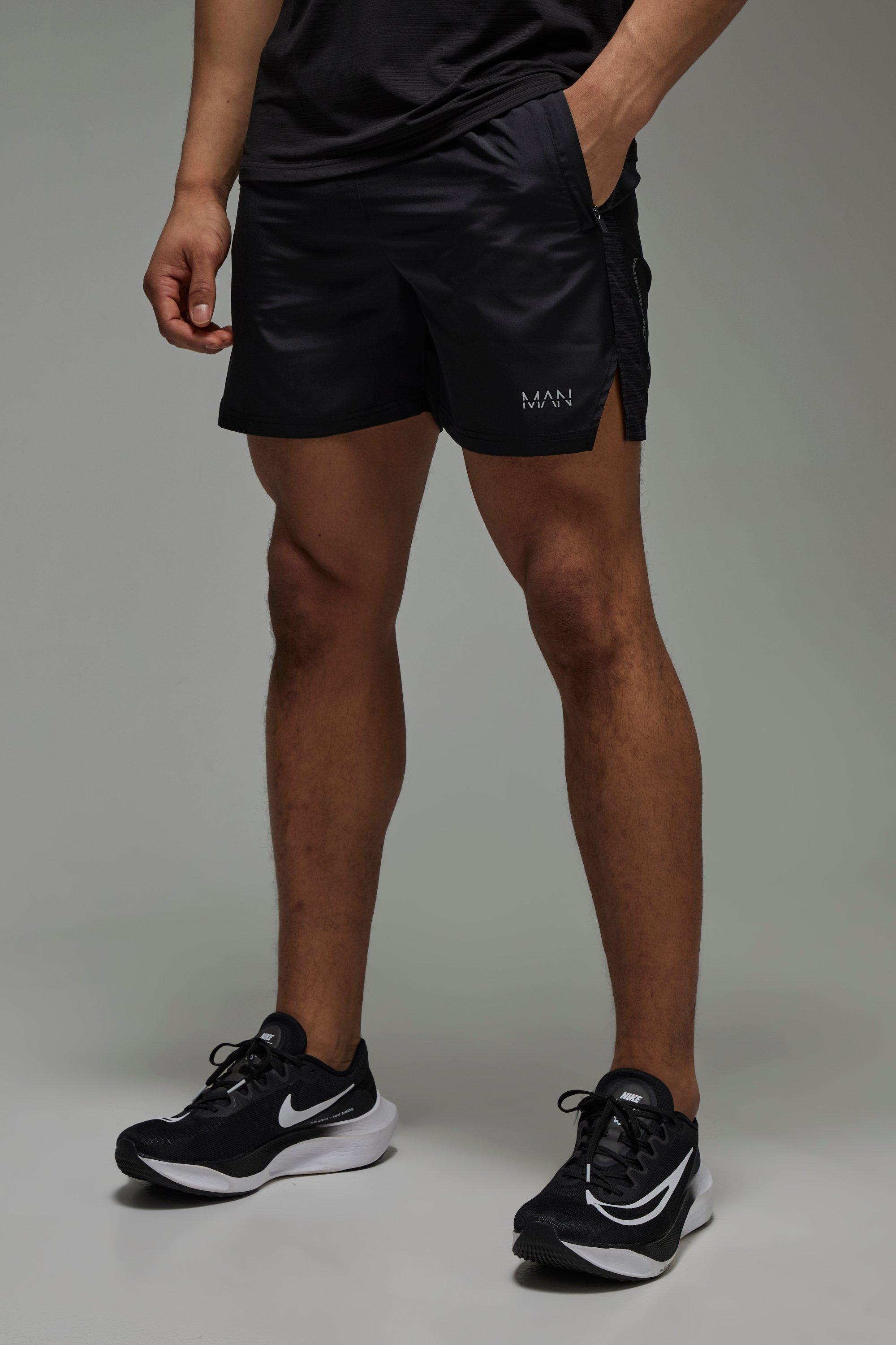 Pantaloncini Man Active leggeri da 12 cm, Nero