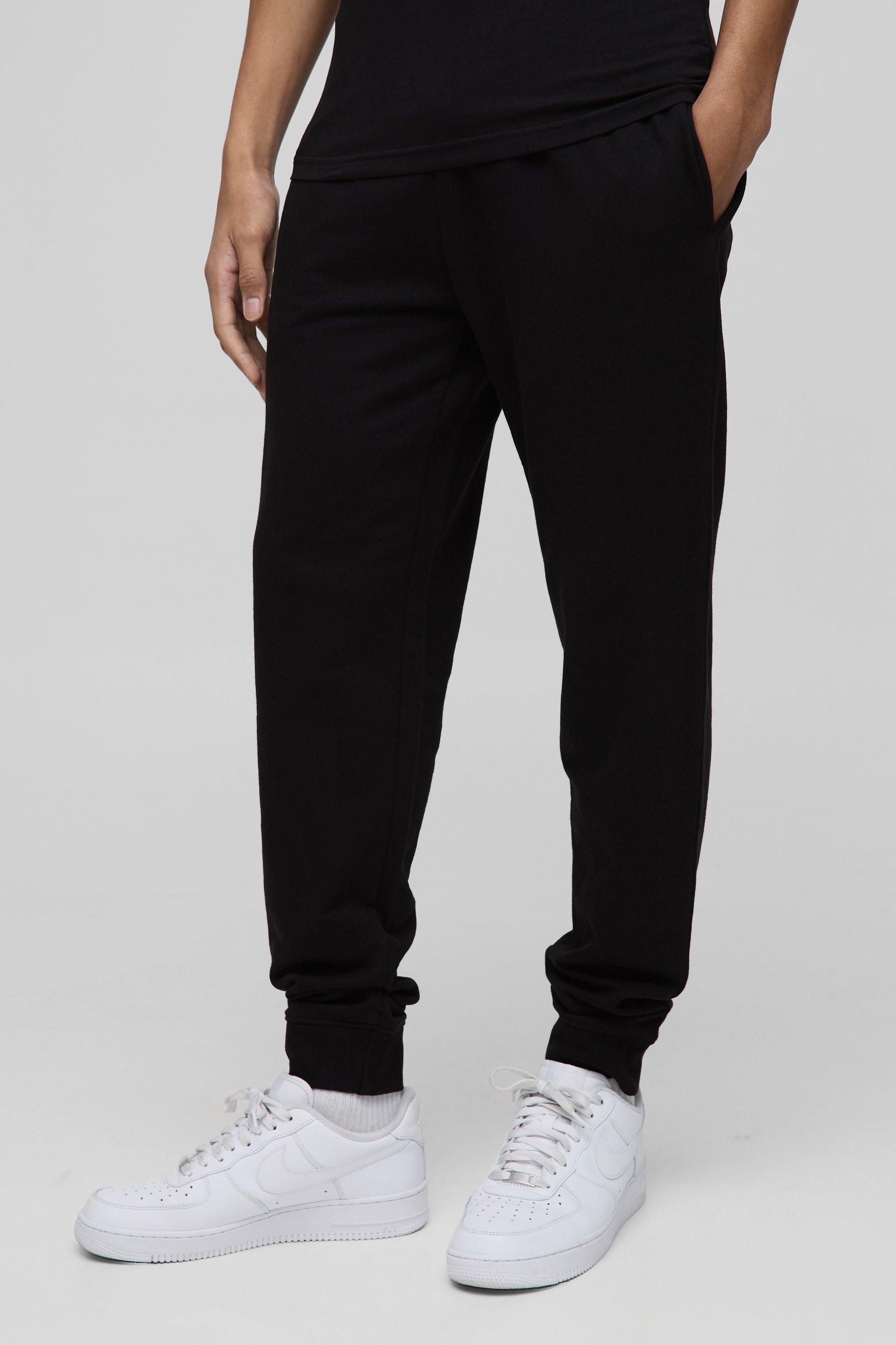 Image of Pantaloni tuta Basic Regular Fit, Nero