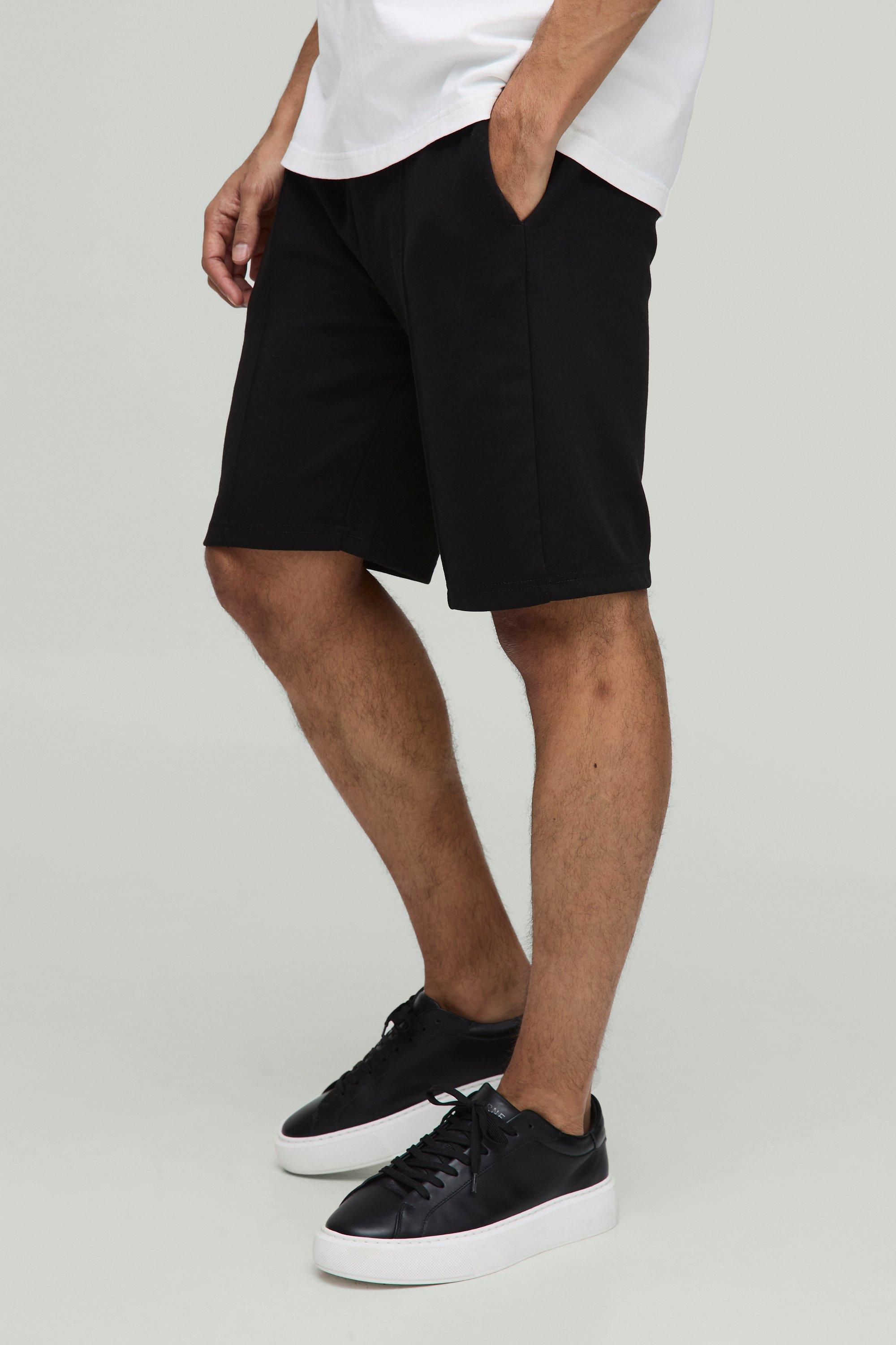 Slim Fit Interlock Smart Pintuck Short