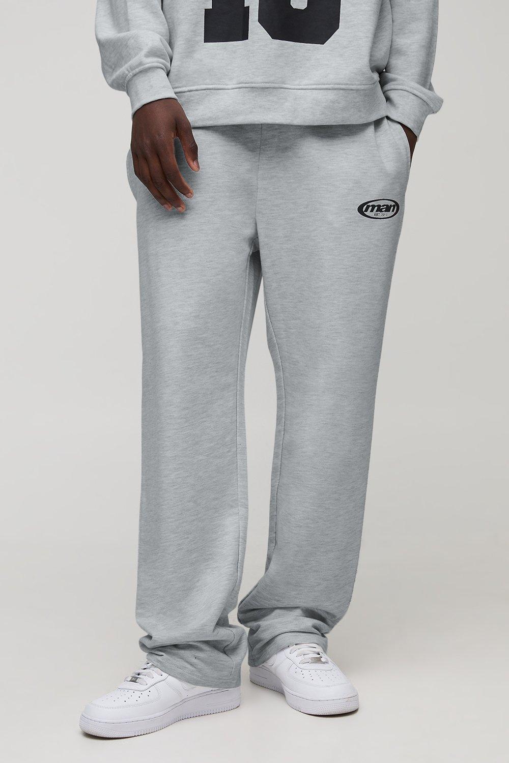 Image of Pantaloni tuta rilassati MAN, Grigio
