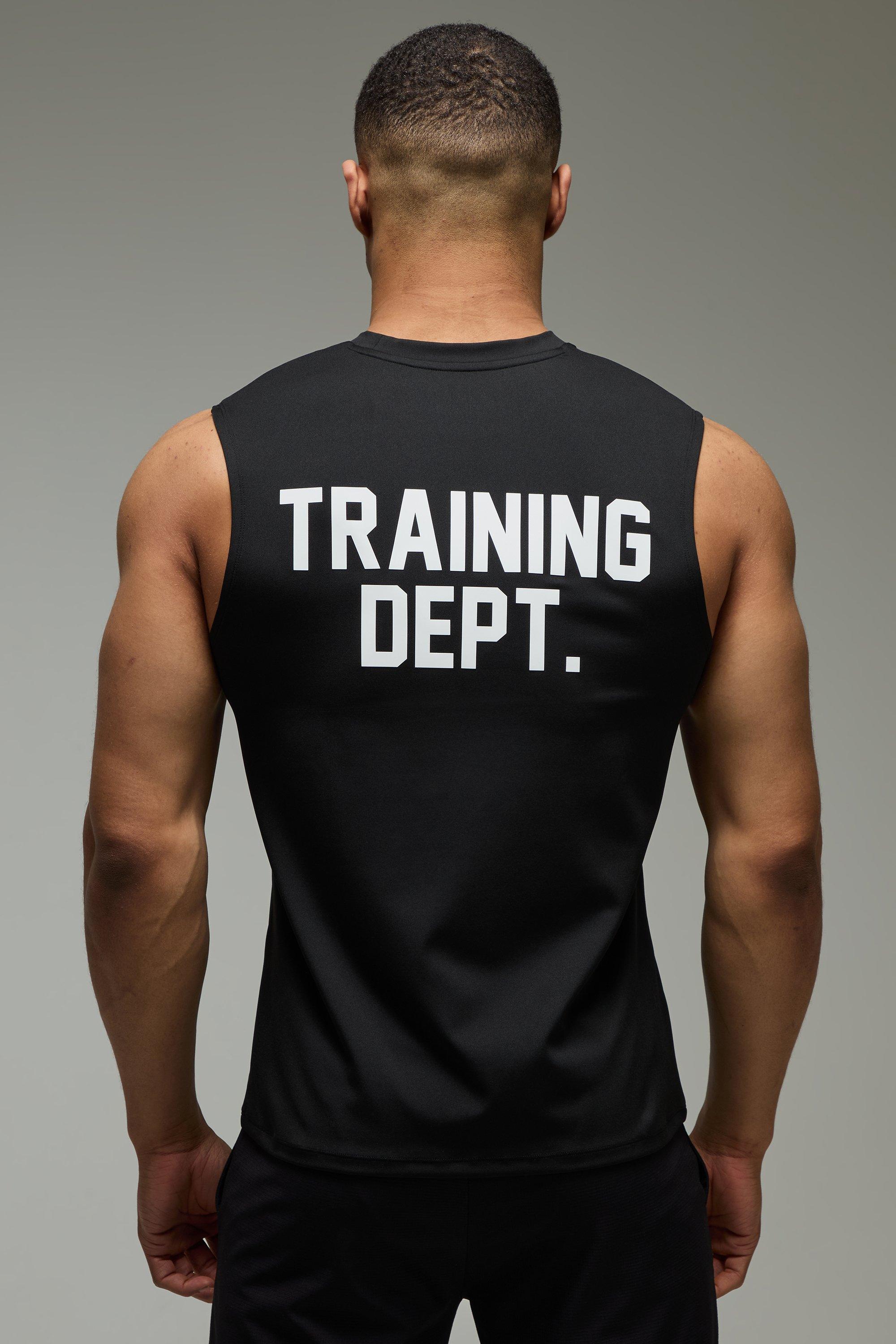 Man Active Performance Training Dept Regular Fit Tank