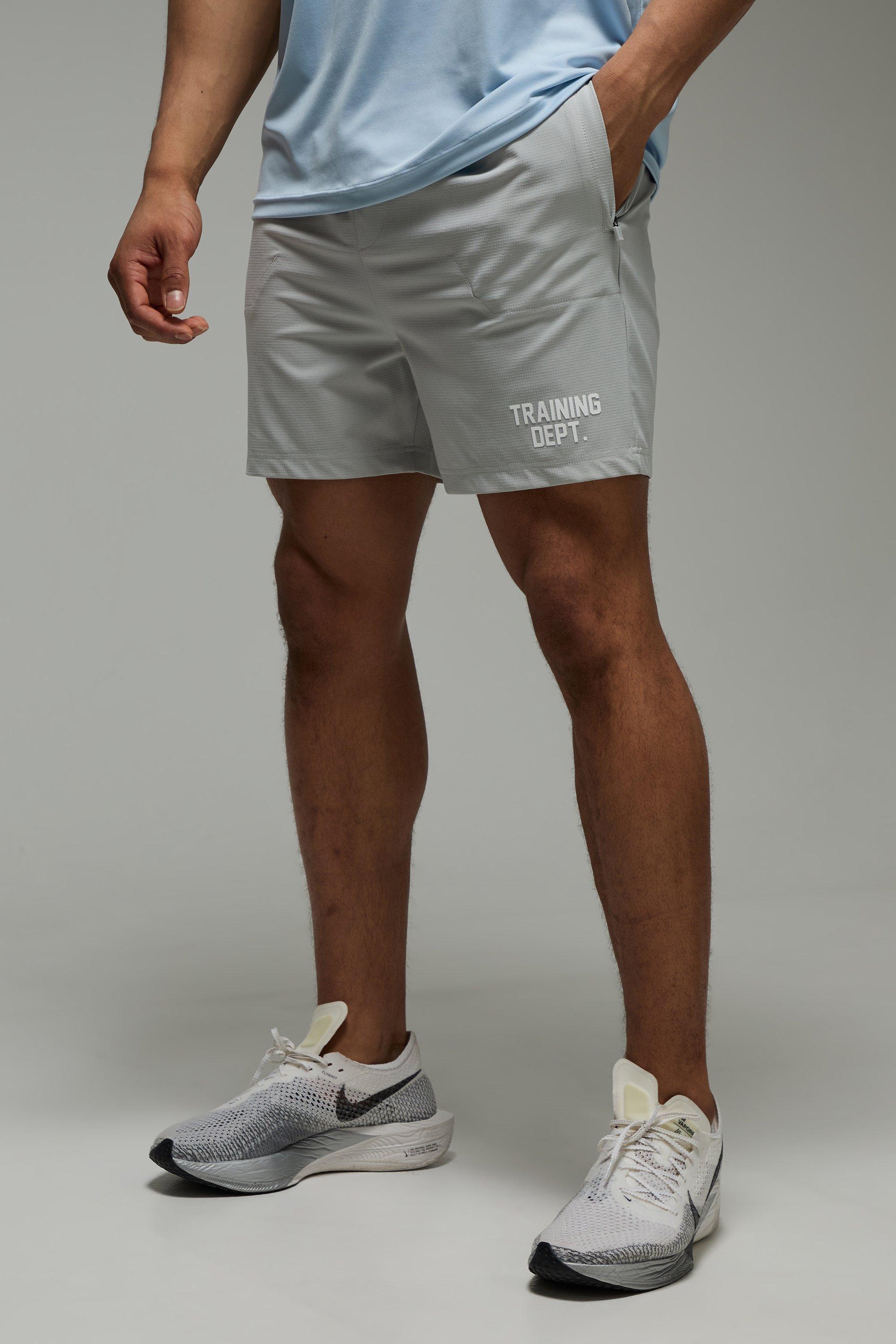 Image of Pantaloncini da 12 cm Man Active per alta performance Training Dept, Grigio