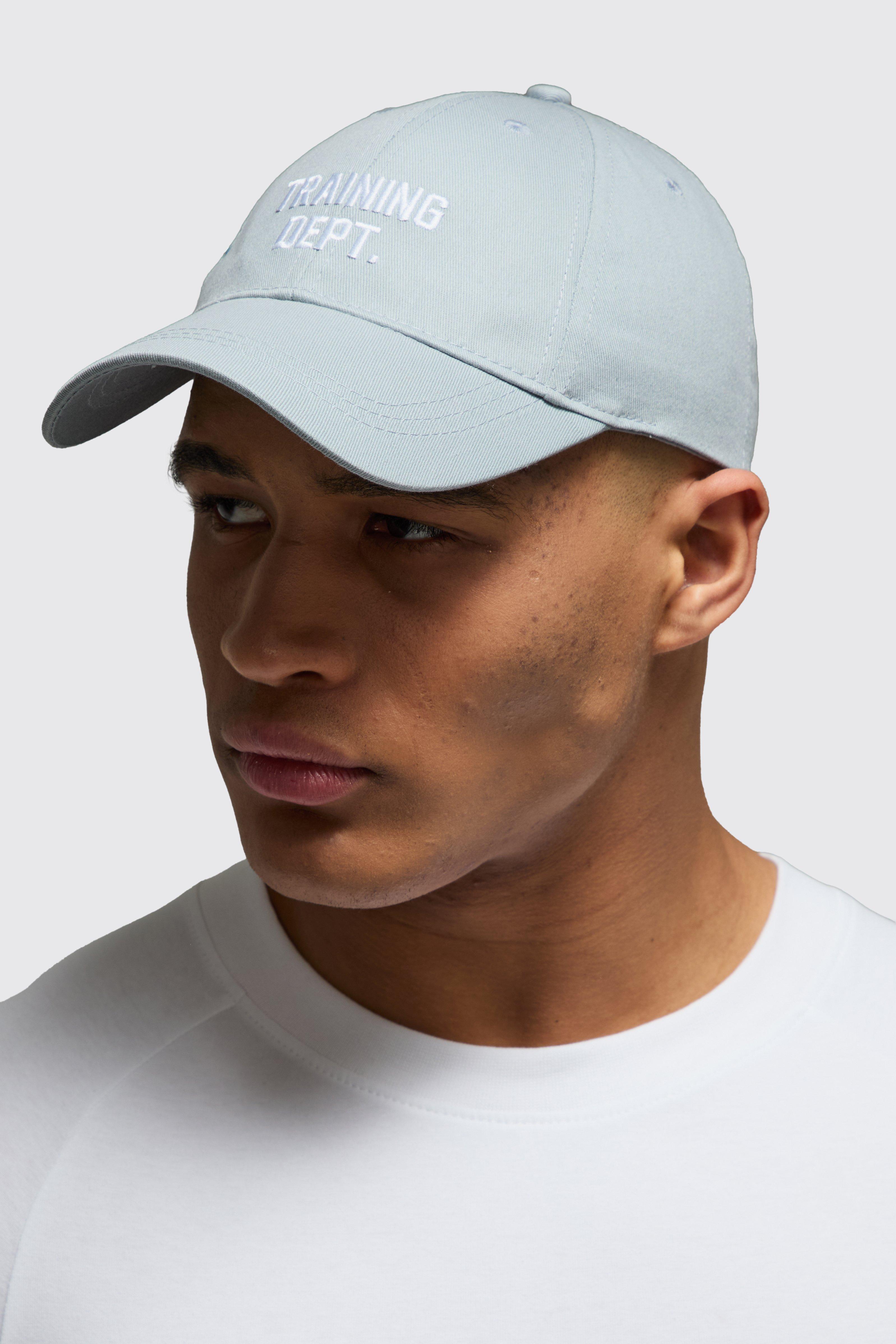 Mens Grey Training Dept Baseball Cap, Grey