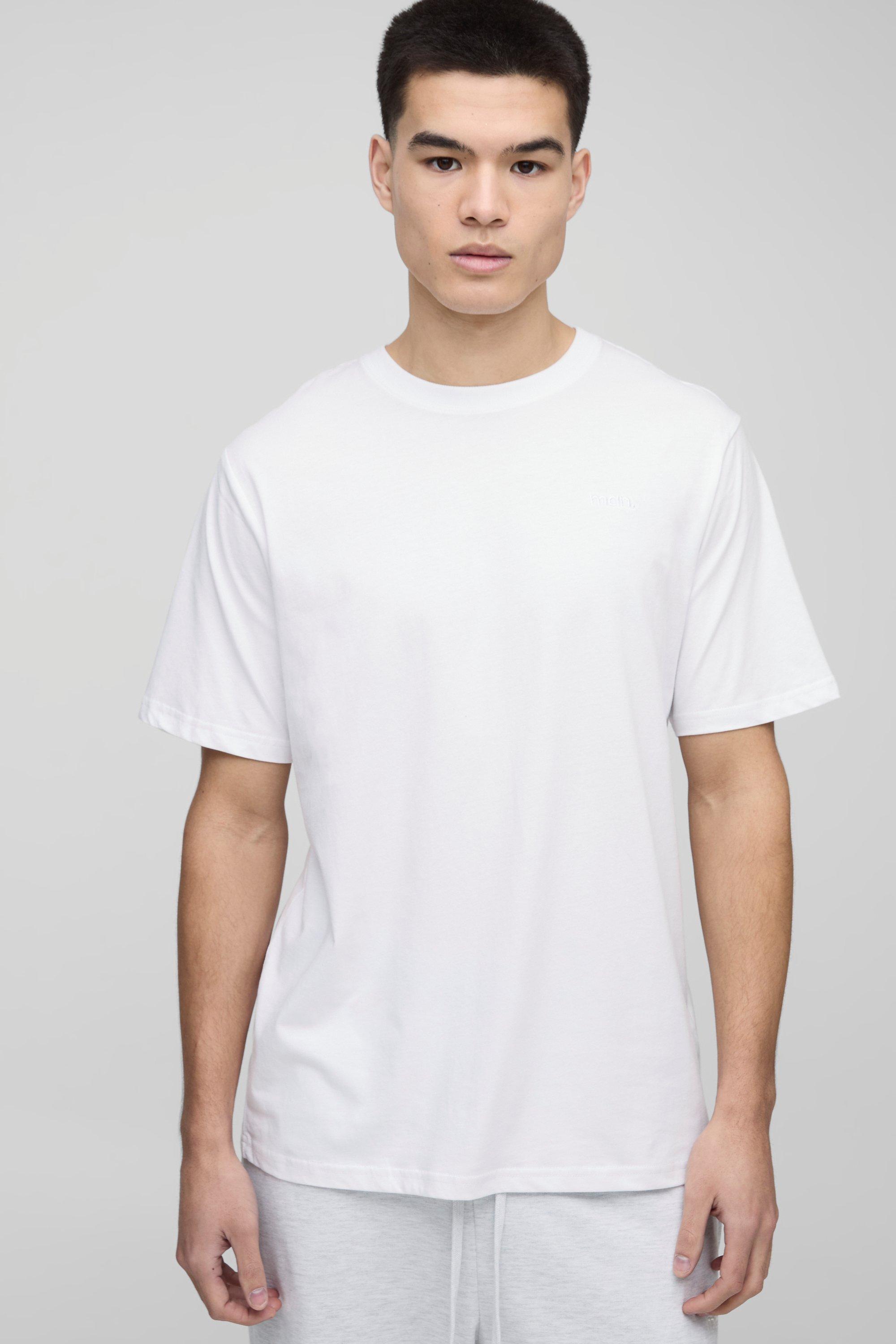 Image of UOMO. T-shirt a girocollo Basic, Bianco