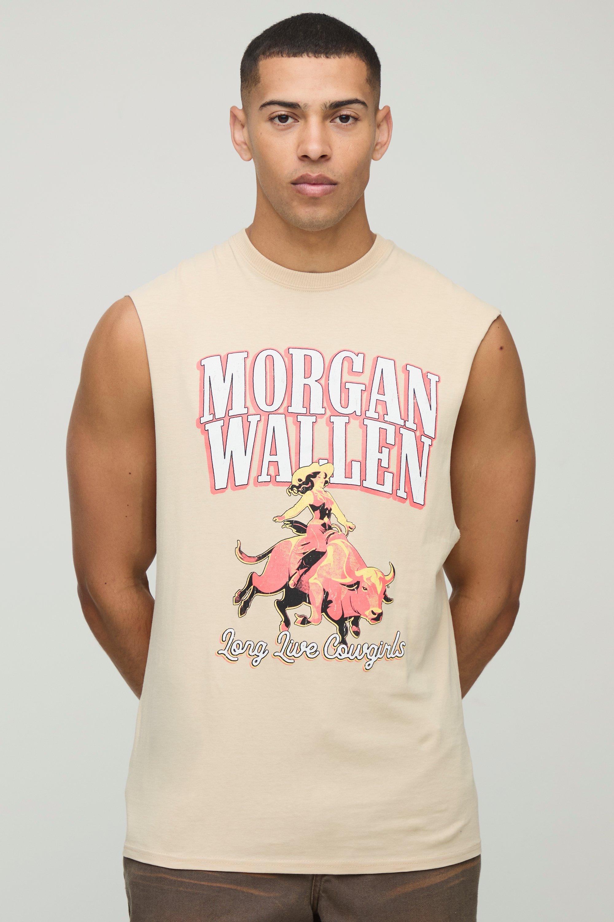 Morgan Wallen License Printed Droparm Tank