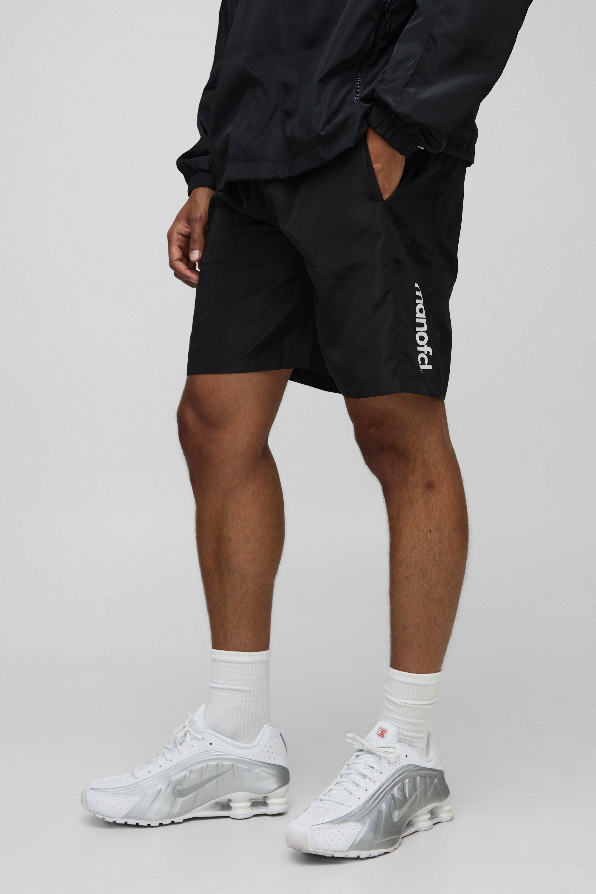 MAN Relaxed Nylon Short