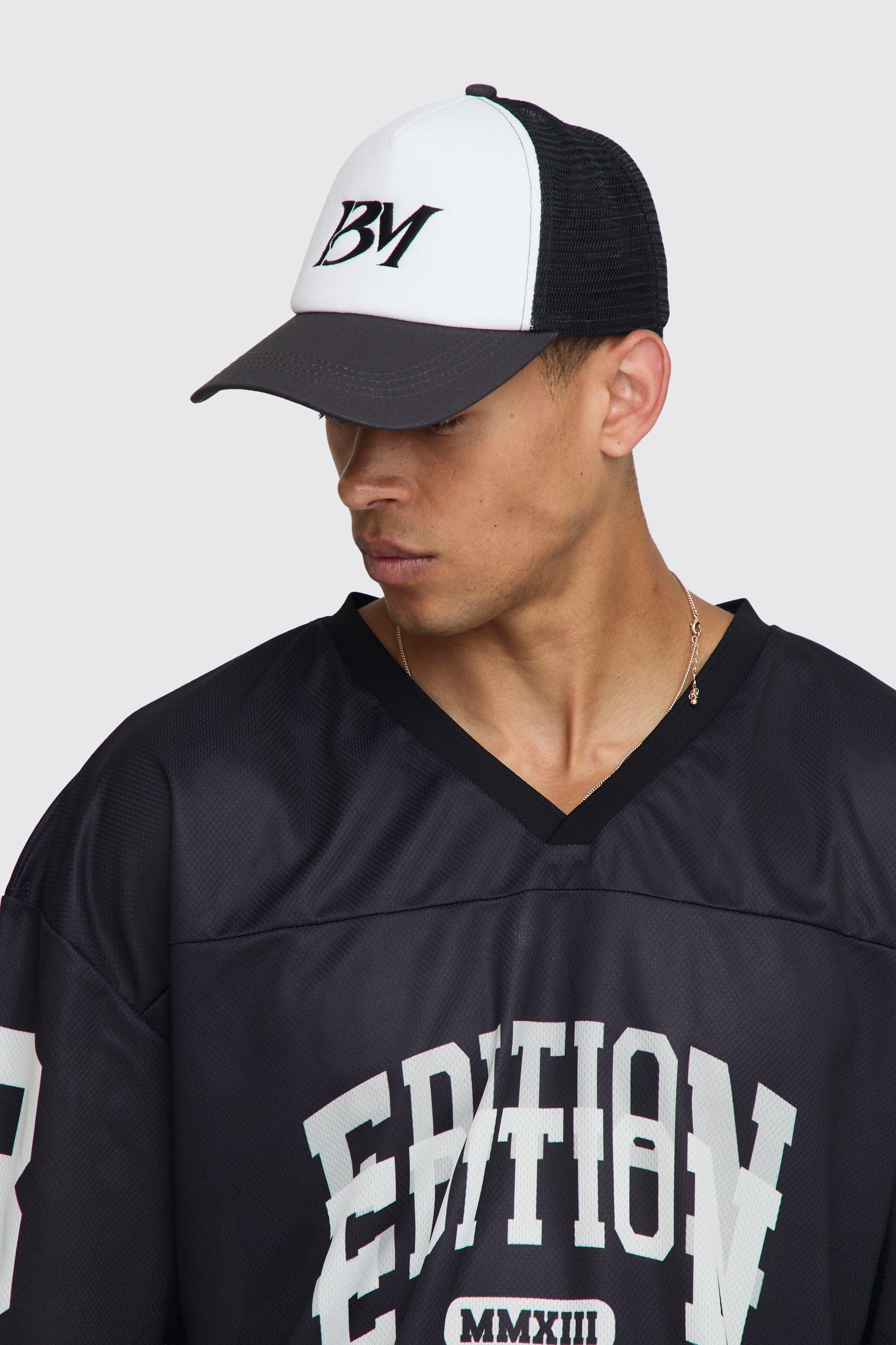 Image of Cappello da baseball Trucker BM, Nero