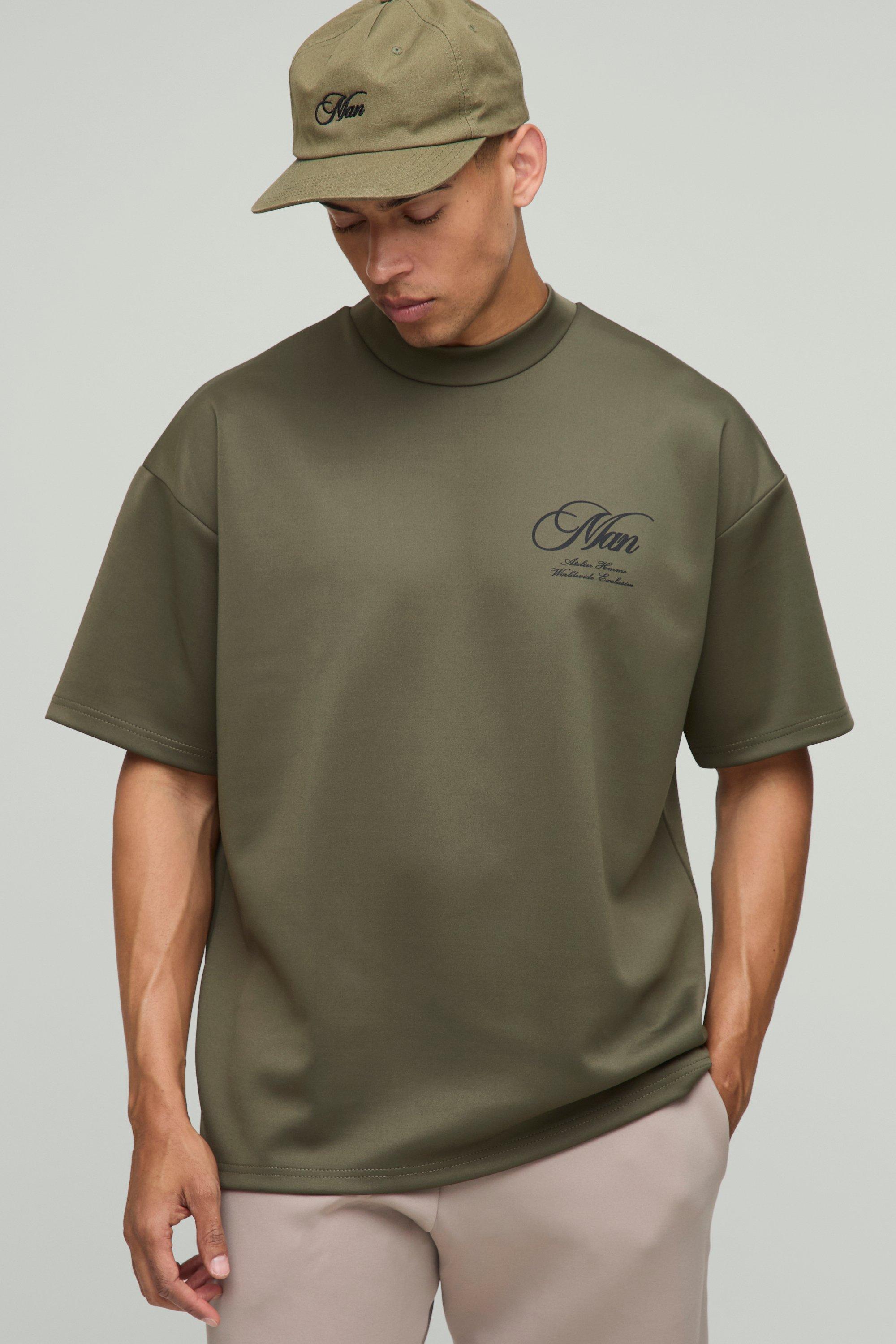 Men's Green T Shirts | boohooMAN USA