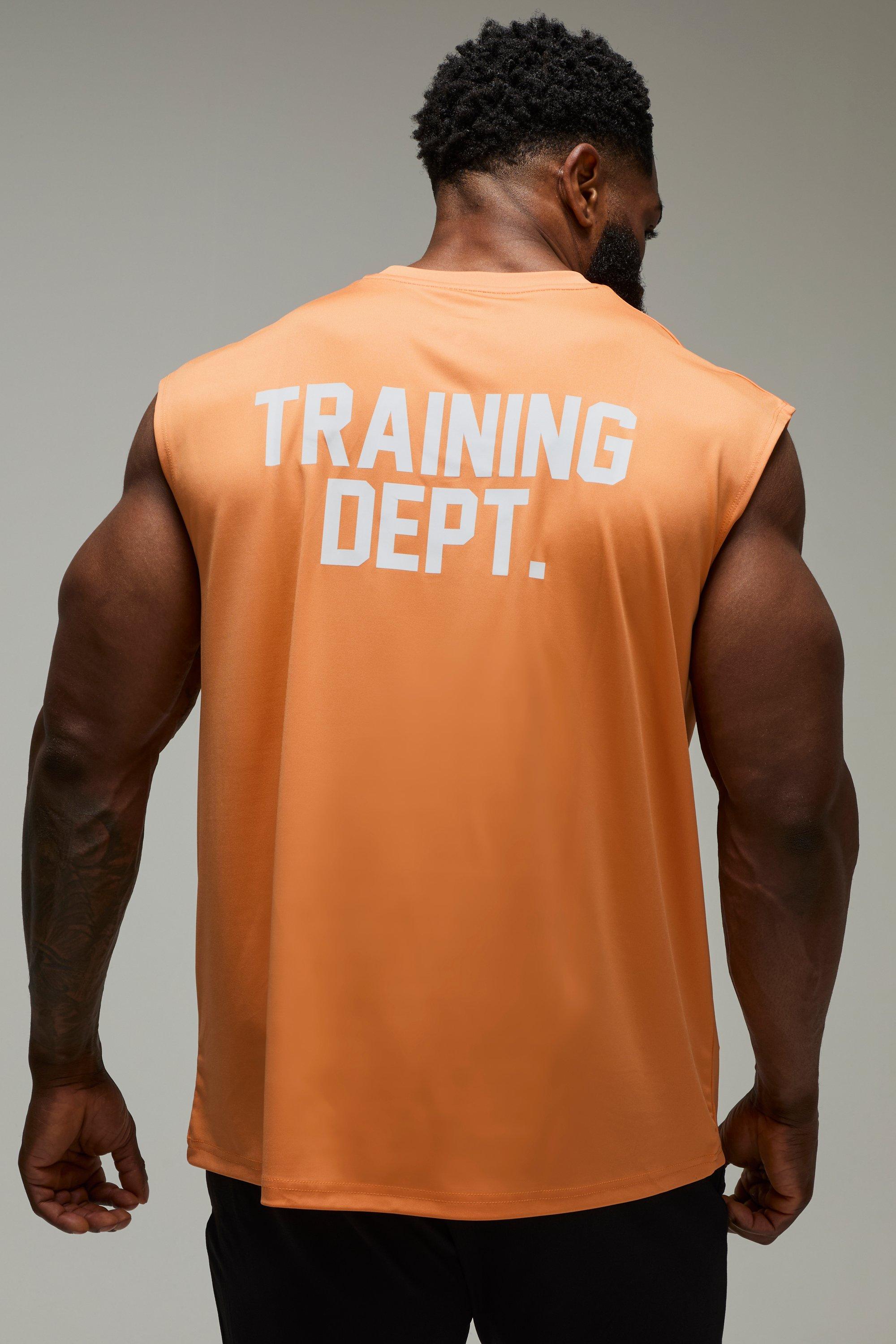Man Active Performance Training Dept Oversized Tank