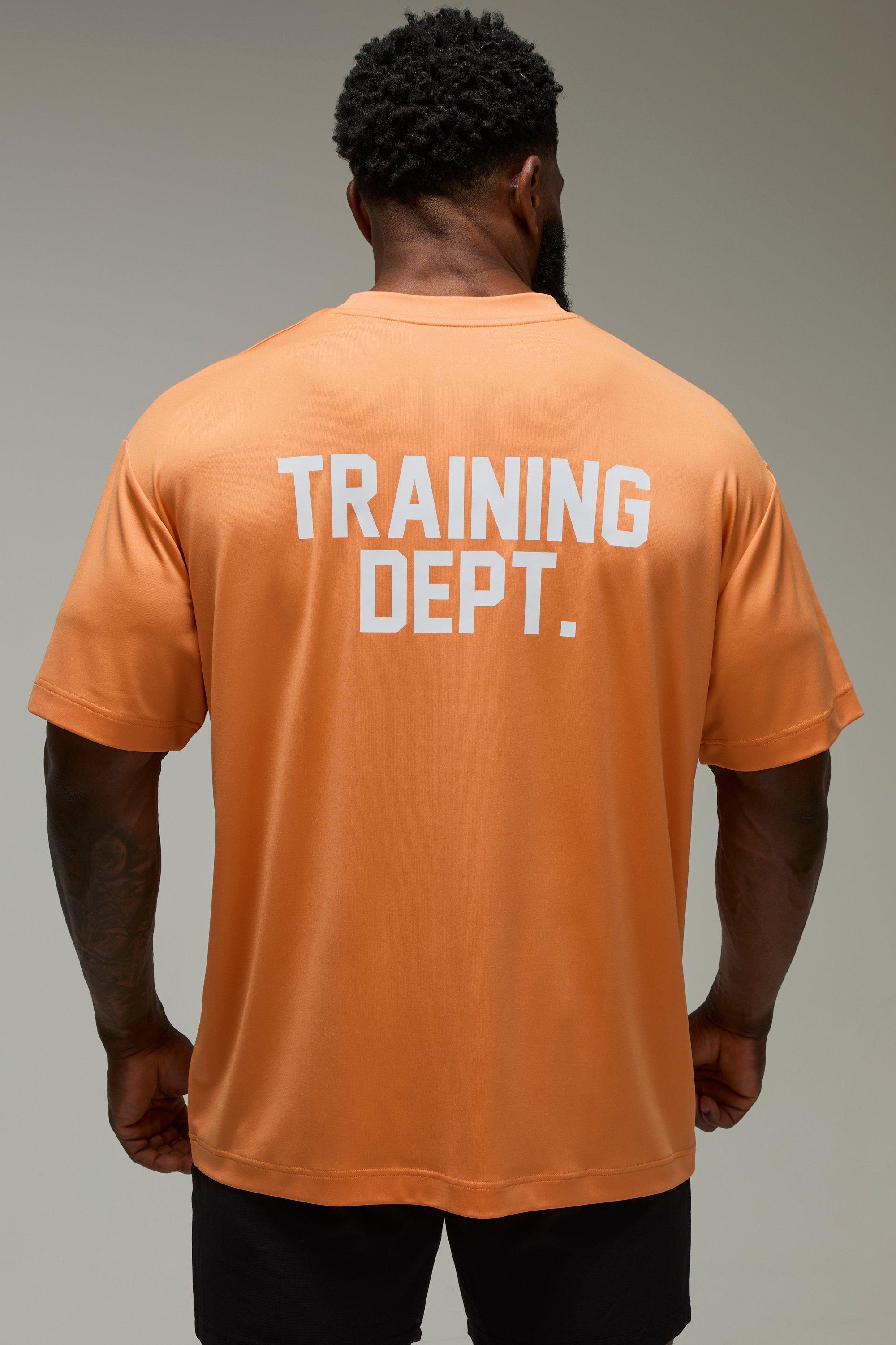 Man Active Performance Training Dept Oversized T-shirt