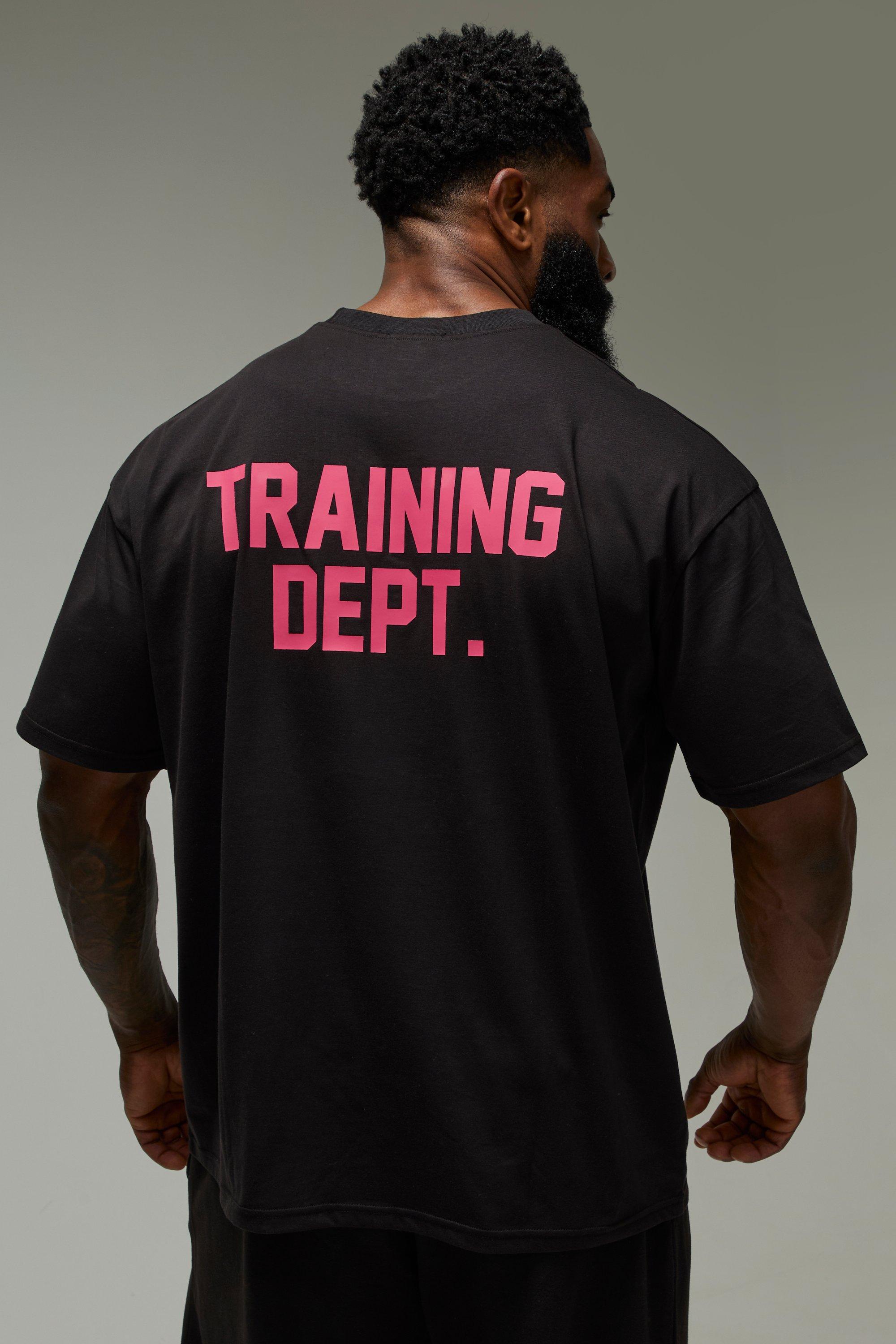 Image of Training Dept Oversized T-shirt, Nero