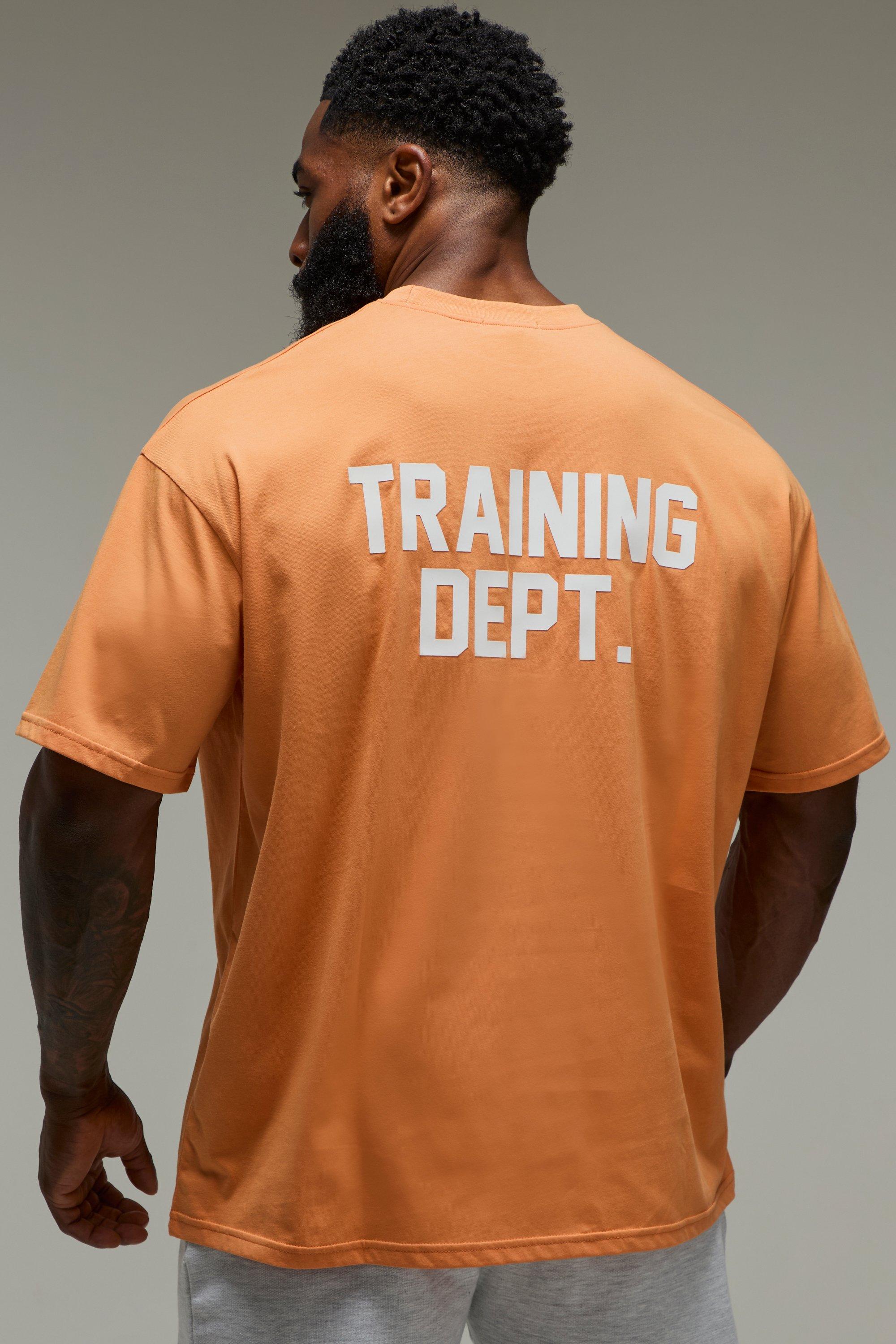 ◆ boohoo ◆ レギュラーパフォーマンス Tシャツ / orange bmm28699_orange_xl?pdp.template