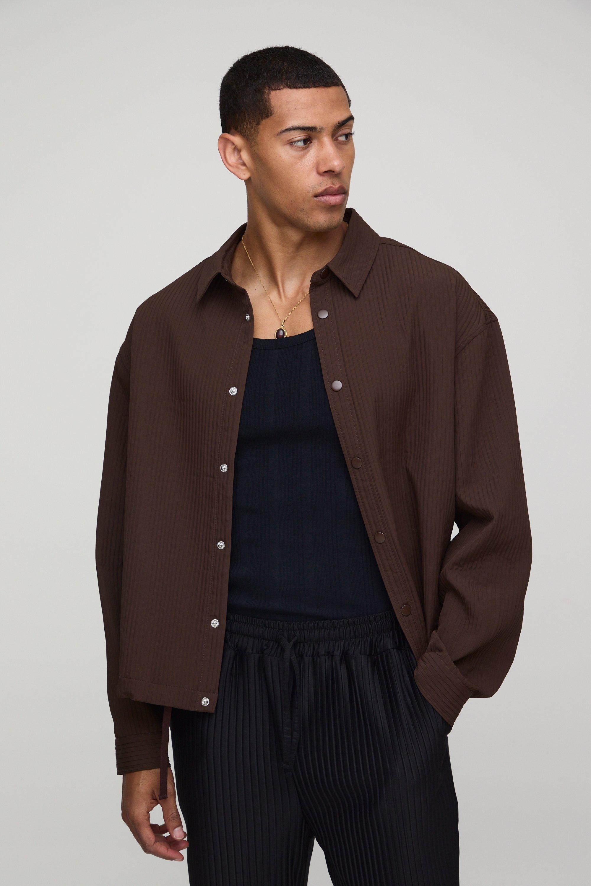 Oversized Ripstop Cargo Bungee Hem Shirt
