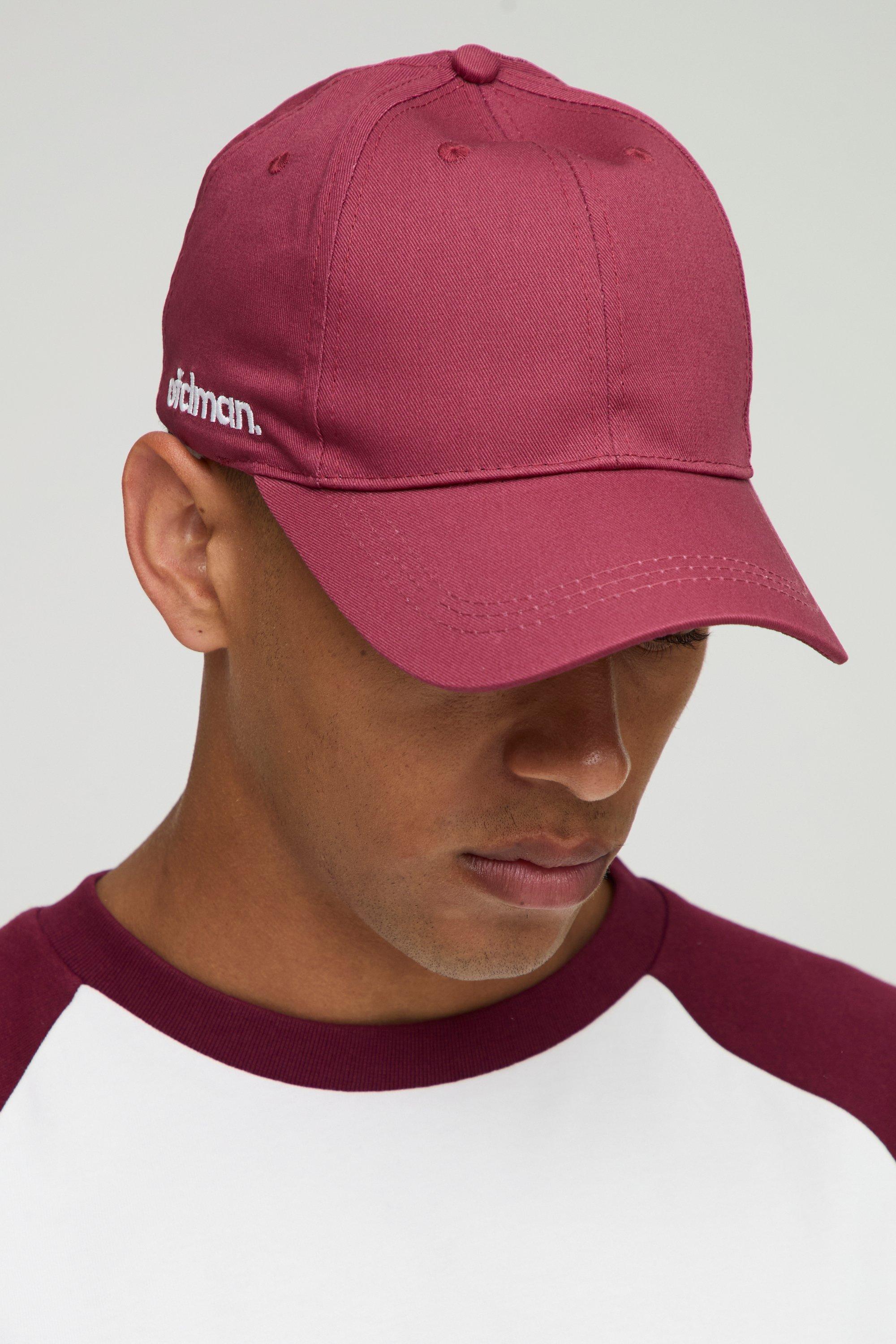 Image of Cappello da baseball MAN in twill, Rosso