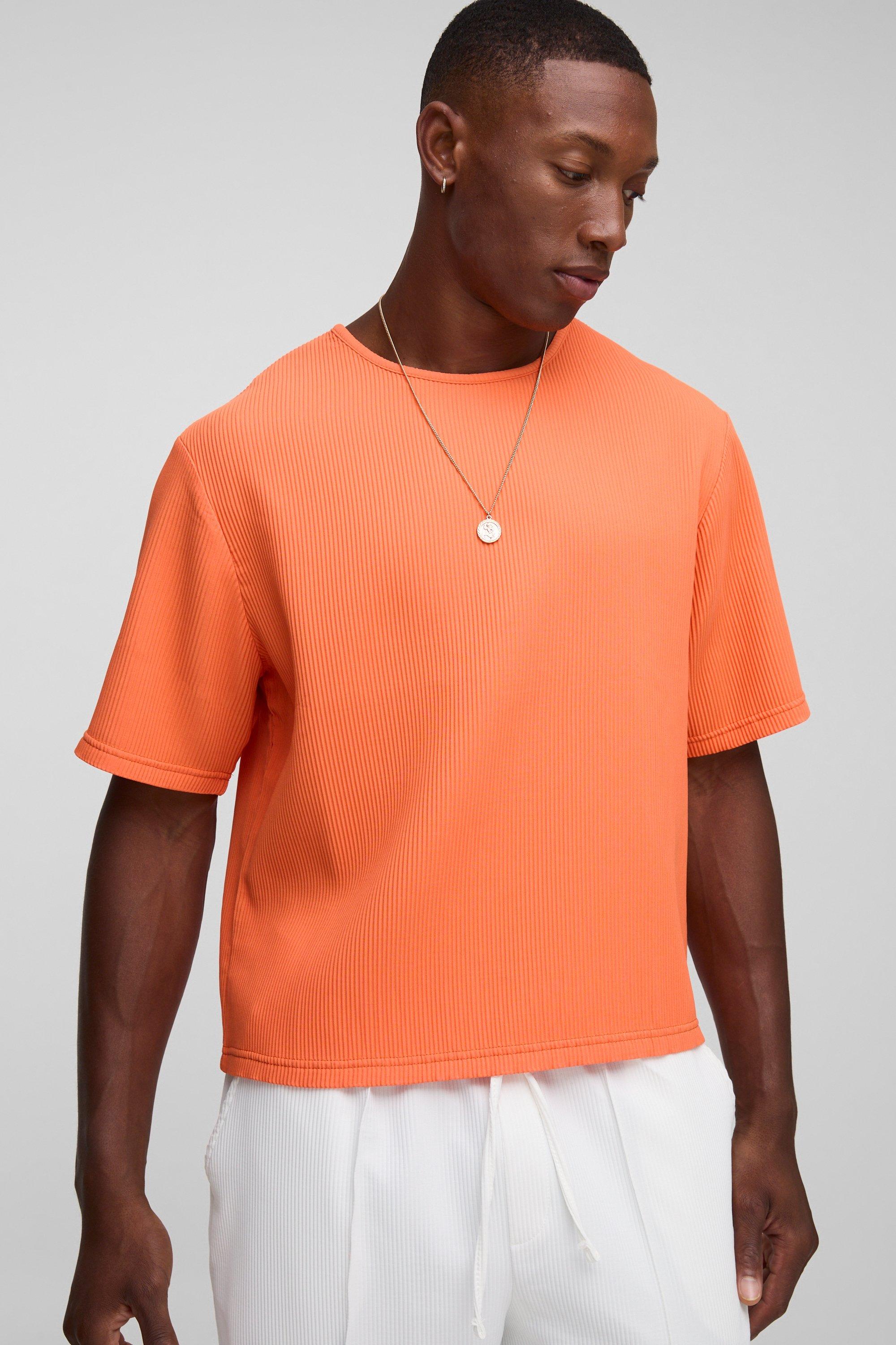 Men's Orange T Shirts | boohooMAN USA