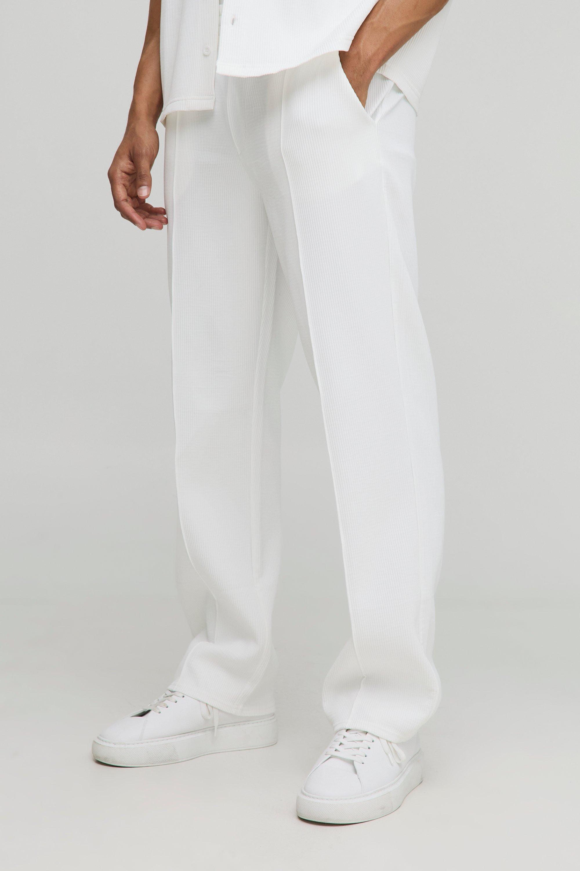 Men's Pintuck Pants | boohooMAN USA