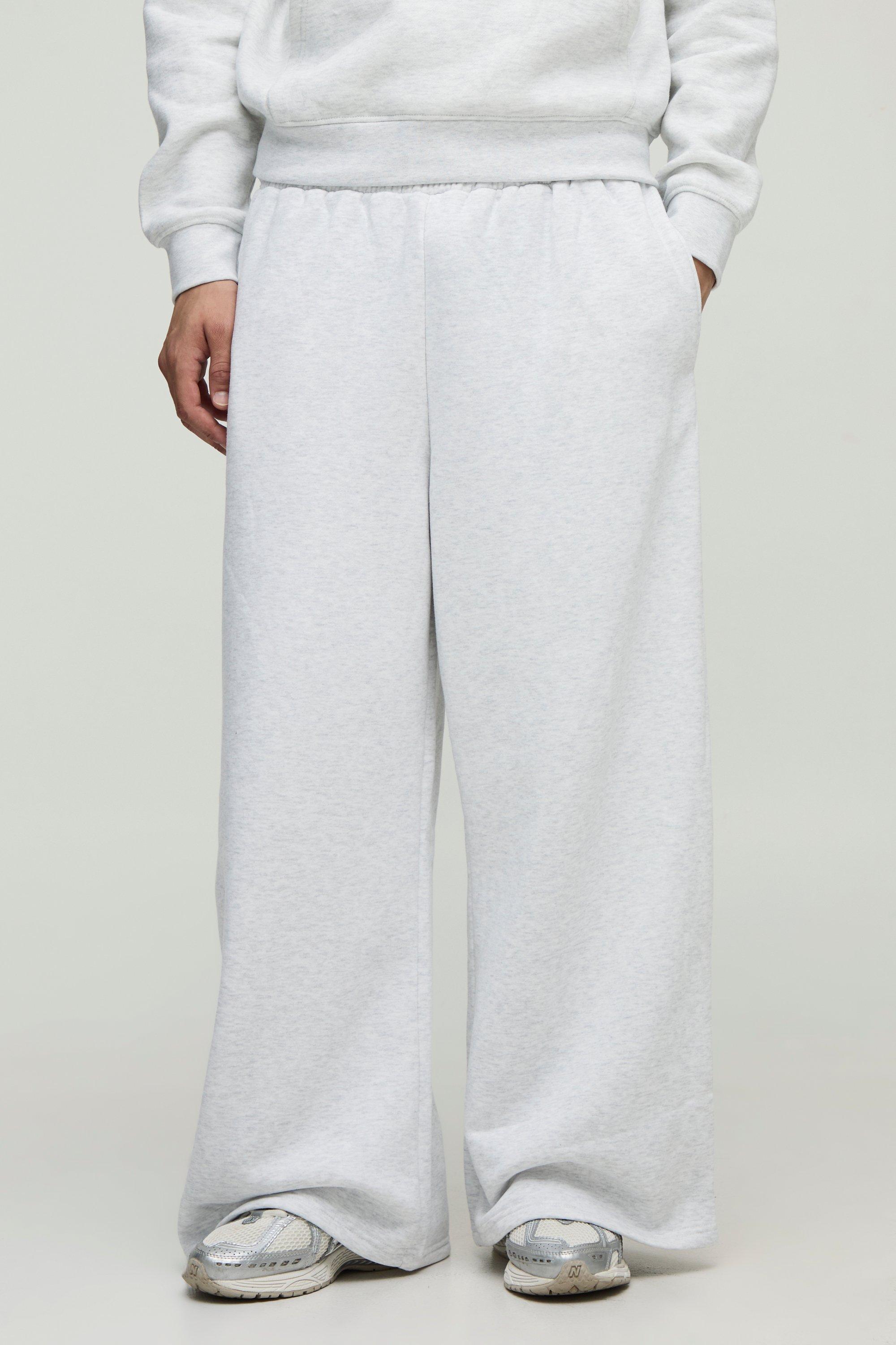 Image of Basic Extreme Wide Leg Jogger, Grigio