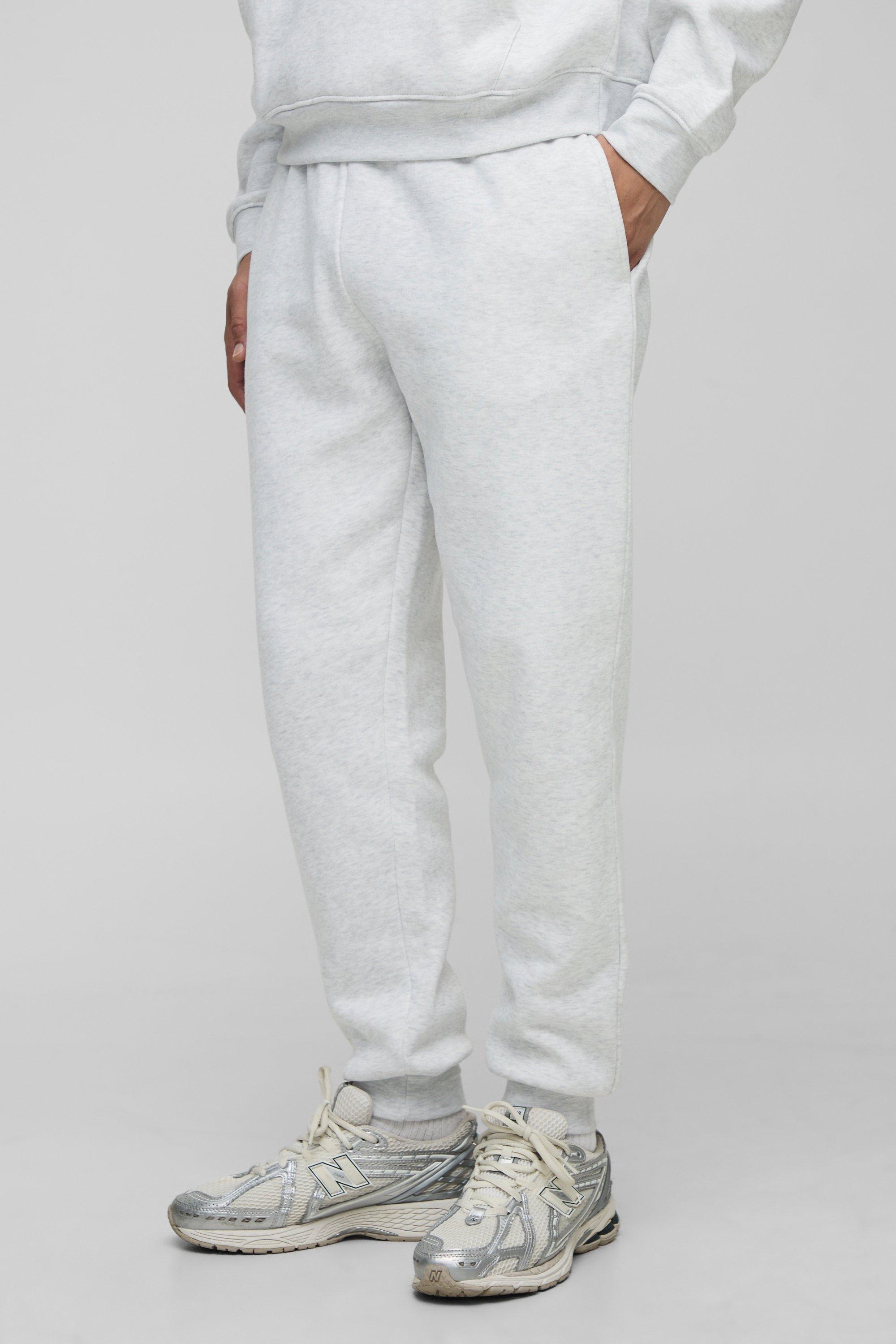 Image of Basic Regular Fit Jogger, Grigio