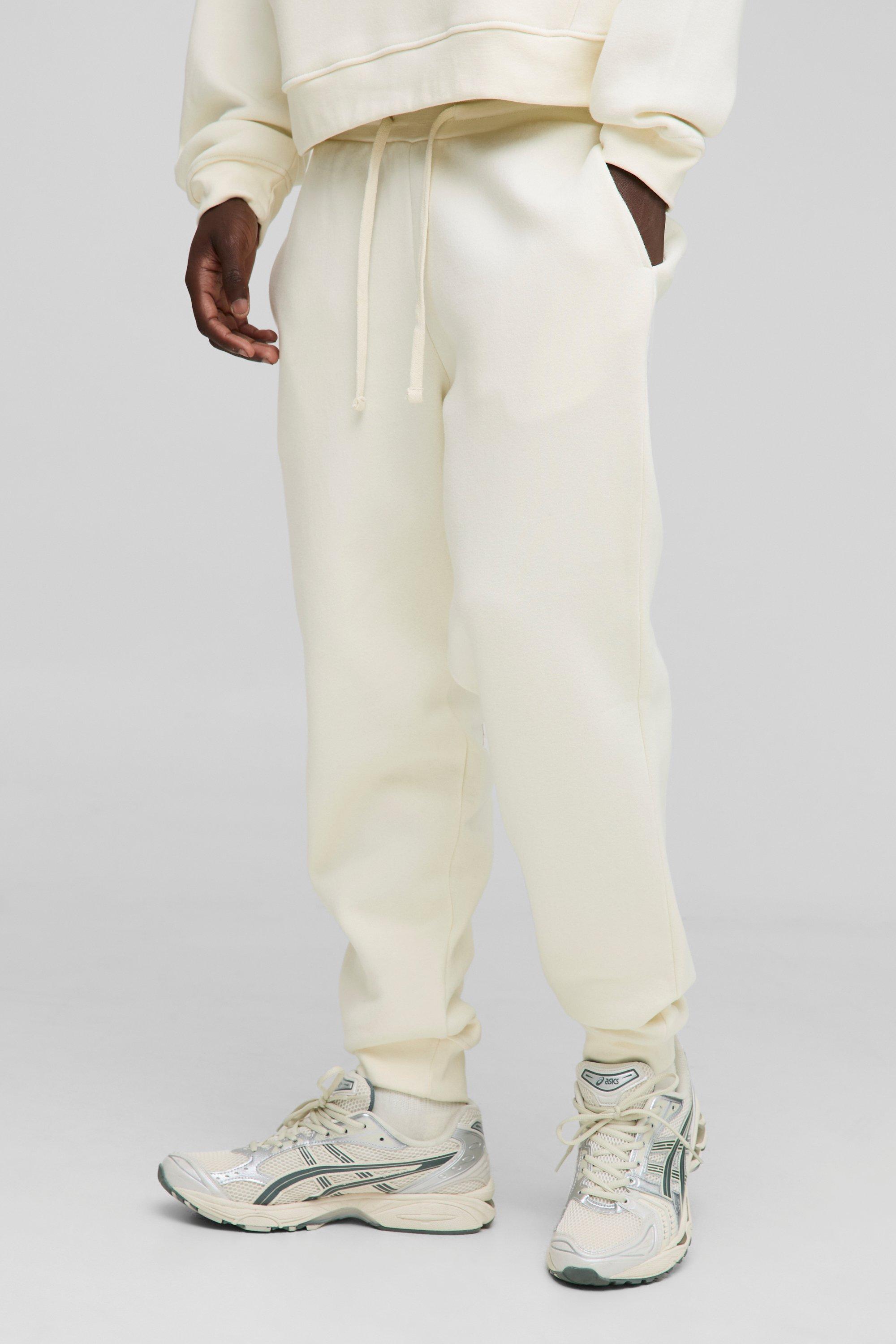 Image of Basic Regular Fit Jogger, Cream