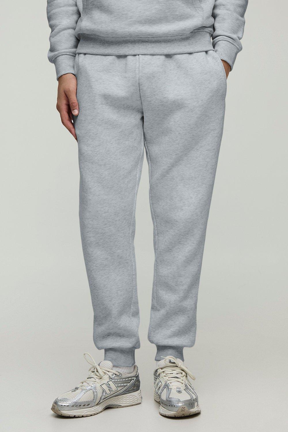 Image of Basic Slim Fit Jogger, Grigio