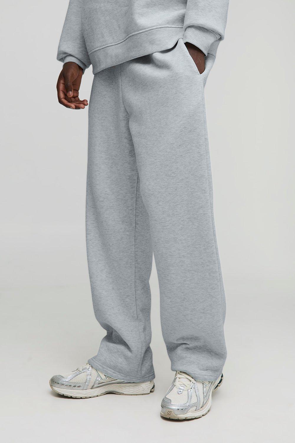 Image of Basic Straight Leg Jogger, Grigio