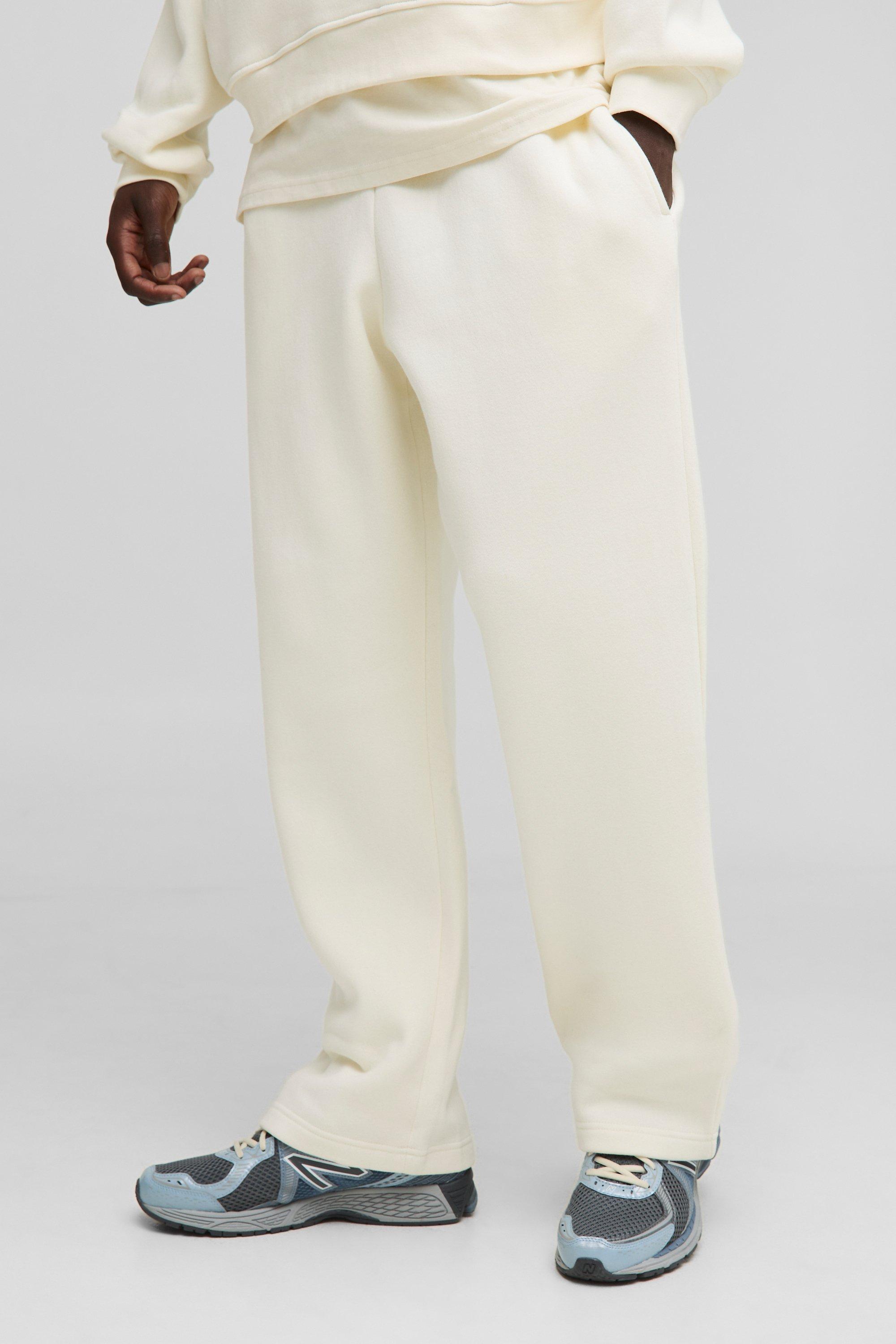 Image of Basic Straight Leg Jogger, Cream
