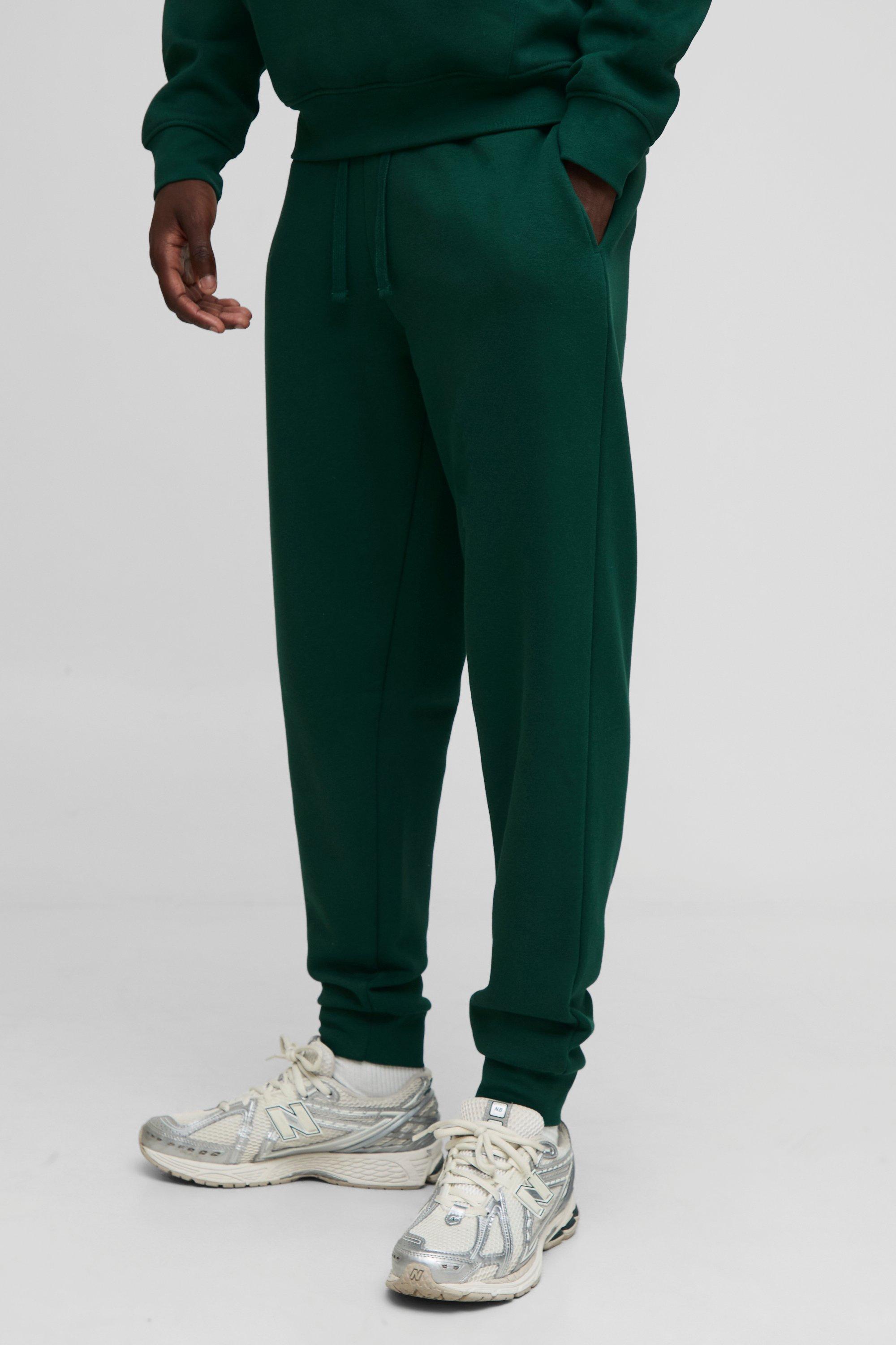Image of Basic Regular Fit Jogger, Verde