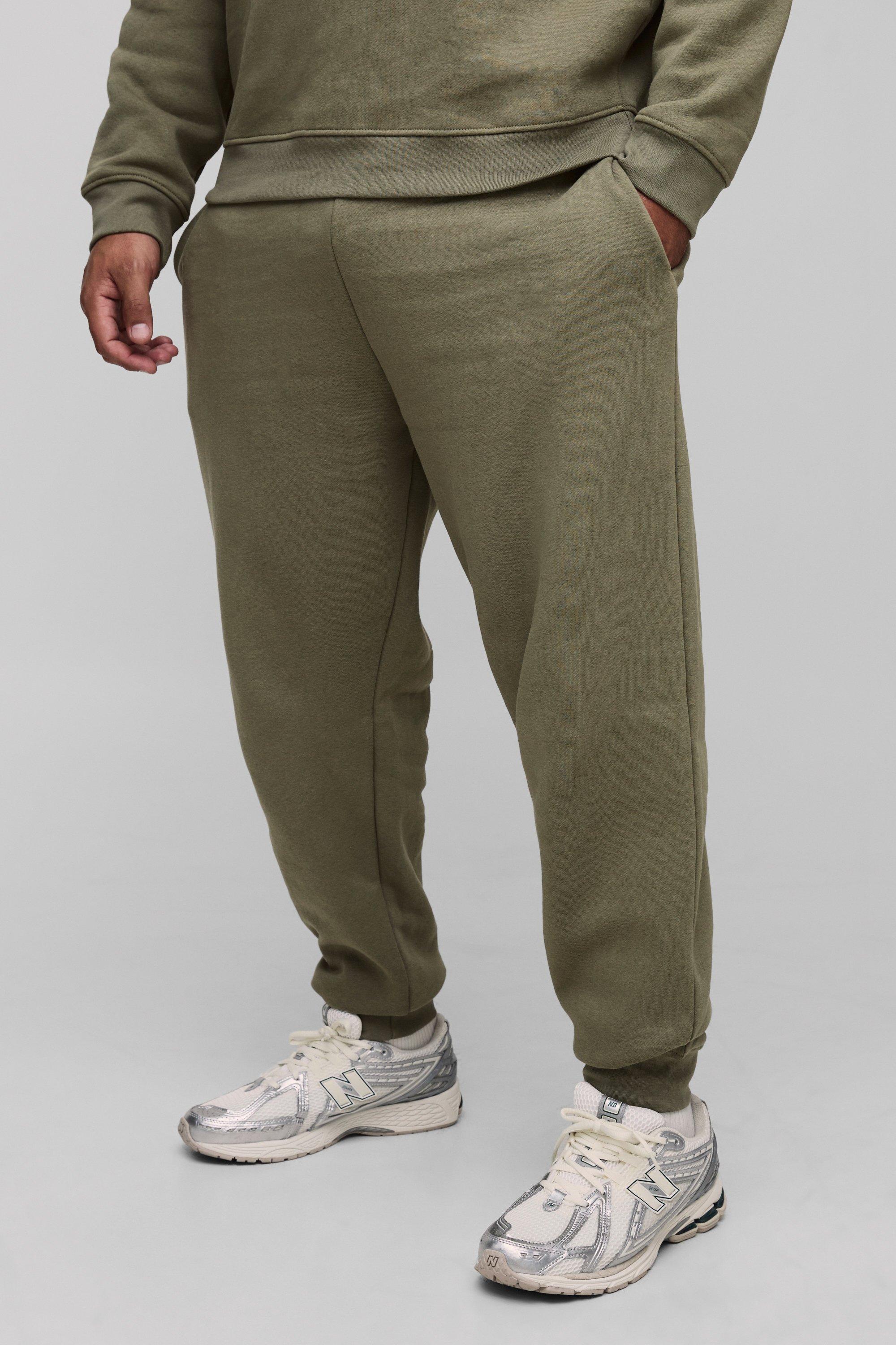 Image of Plus Basic Regular Fit Jogger, Verde