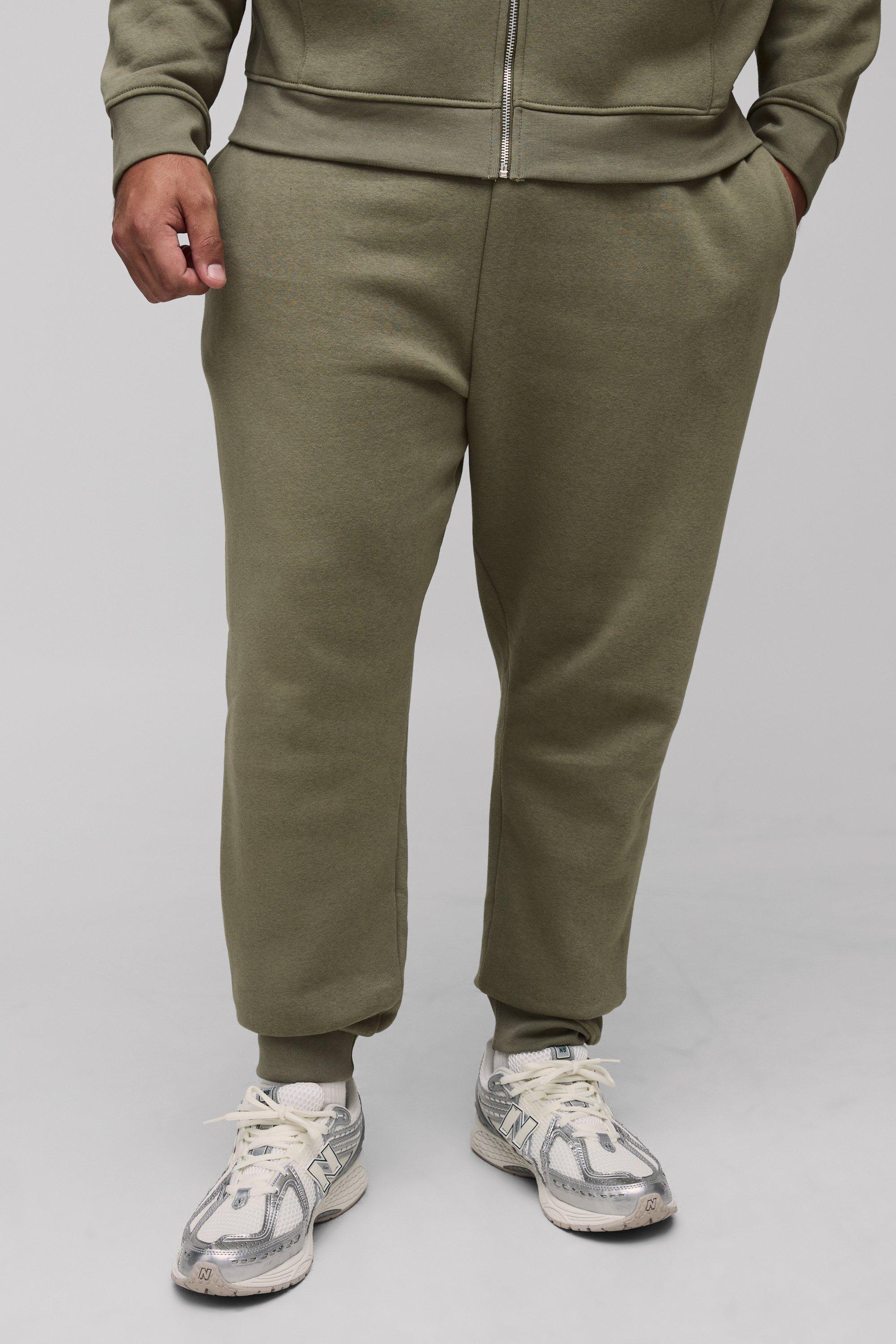 Image of Plus Basic Slim Fit Jogger, Verde
