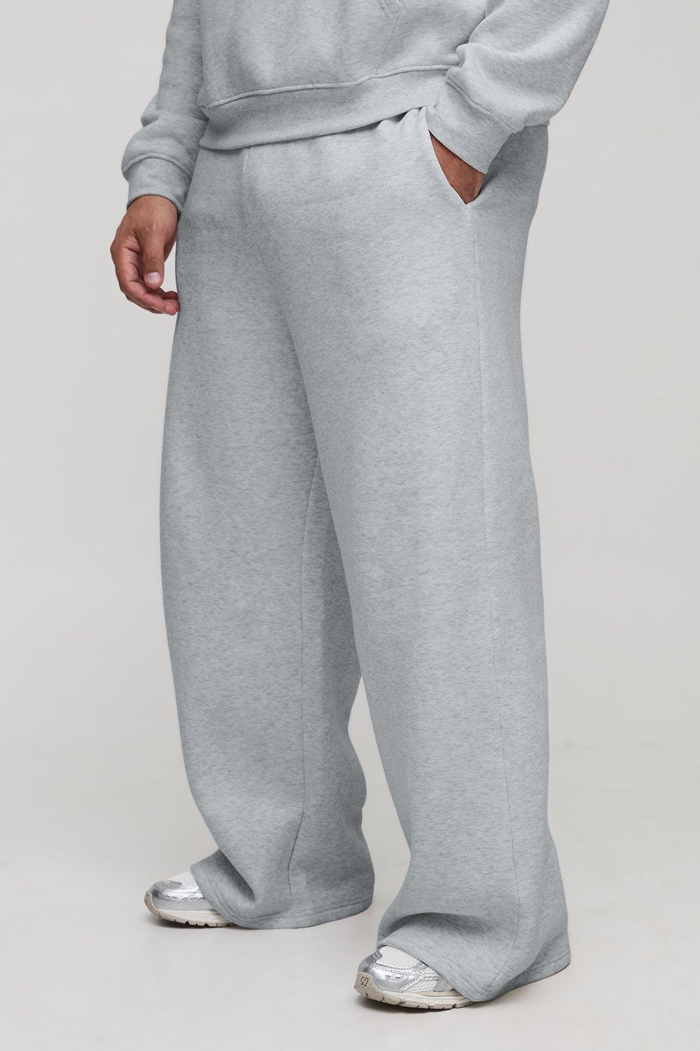 Image of Tall Basic Extreme Wide Leg Jogger, Grigio
