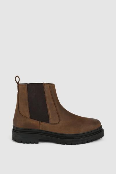 Tecnic Zack Chunky Leather Chelsea Boot