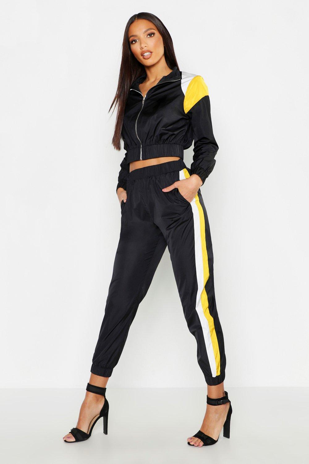 boohoo shell tracksuit