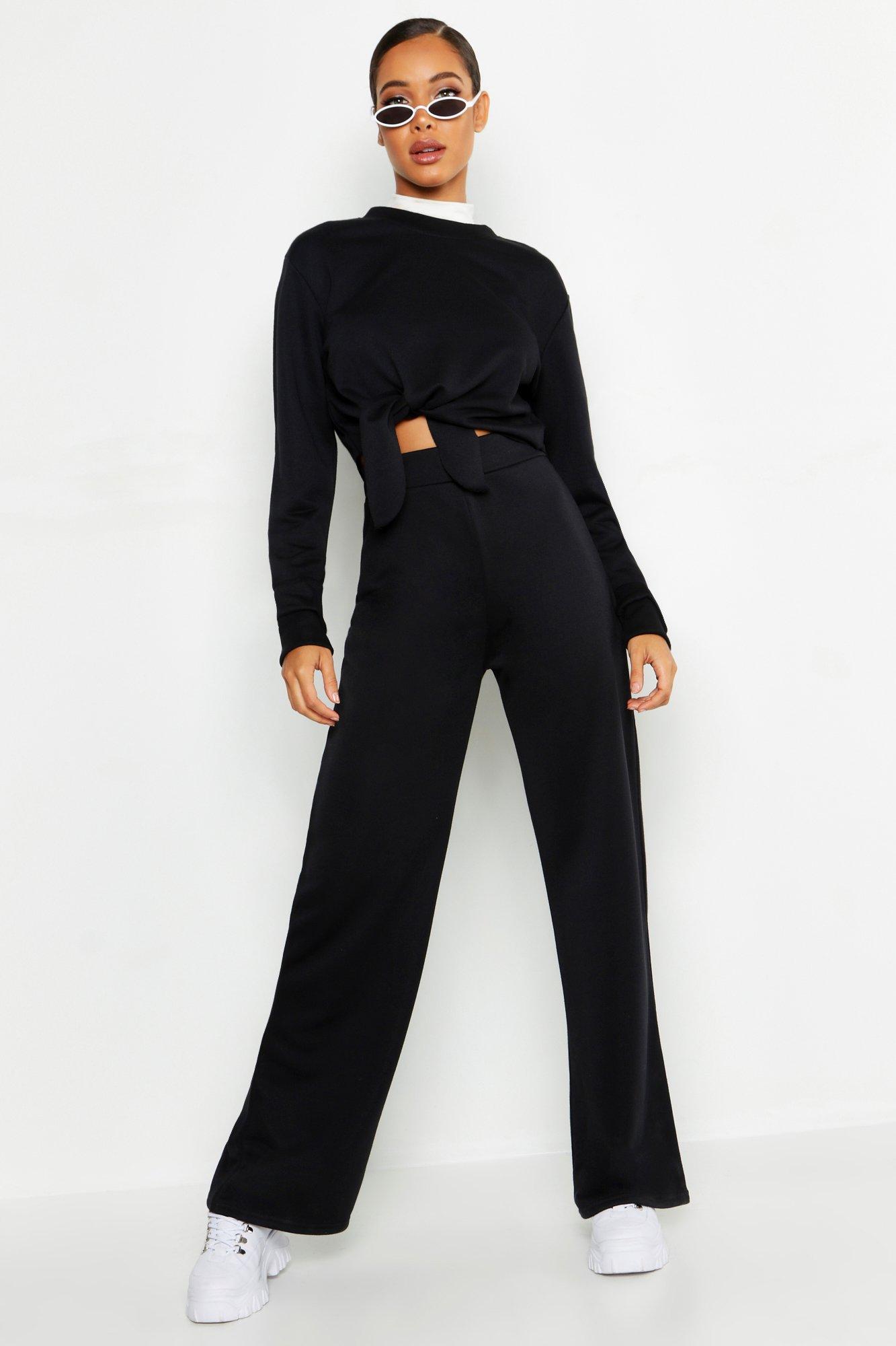 wide leg tracksuit