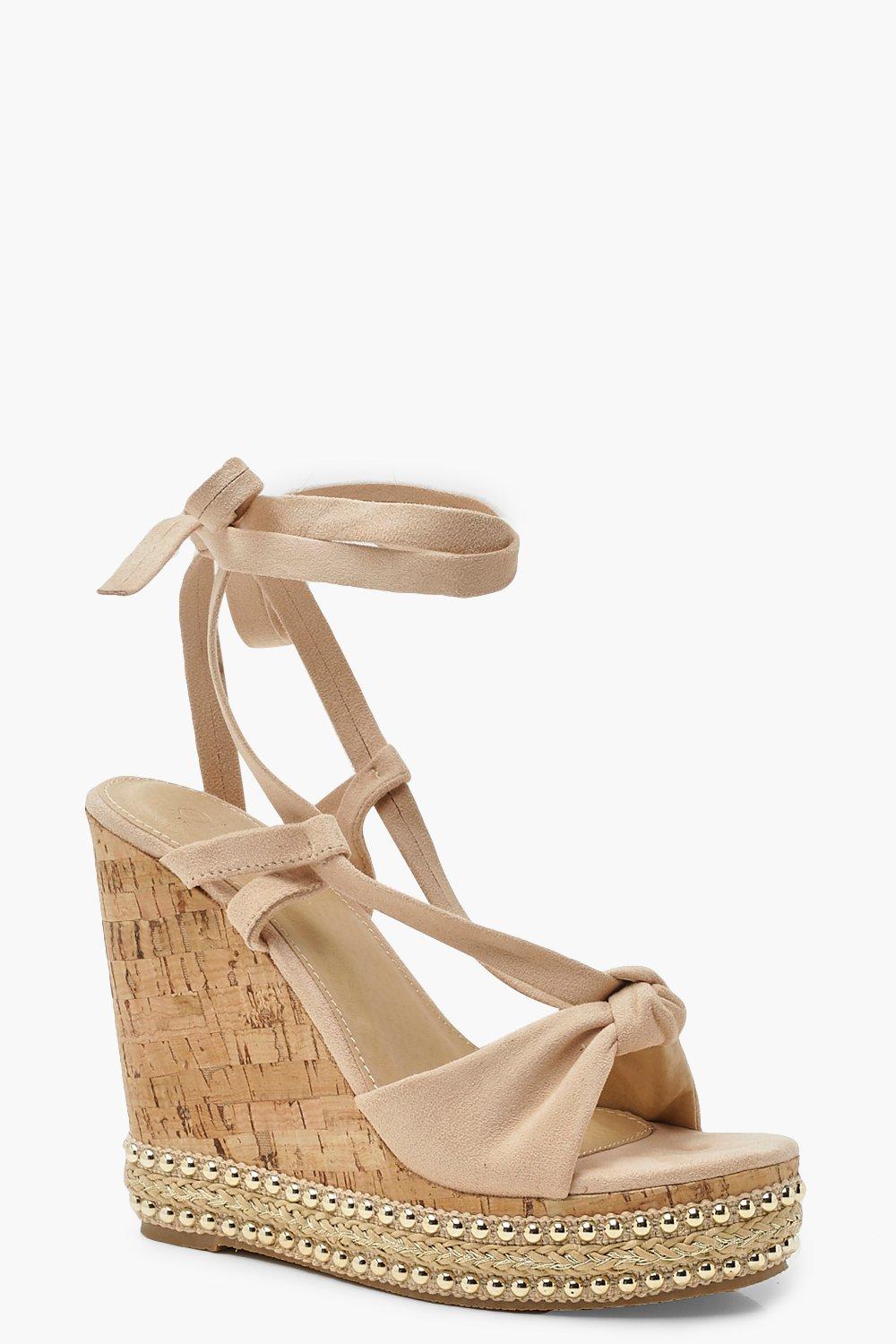 Фото #1: Knot Front Wrap Wedges