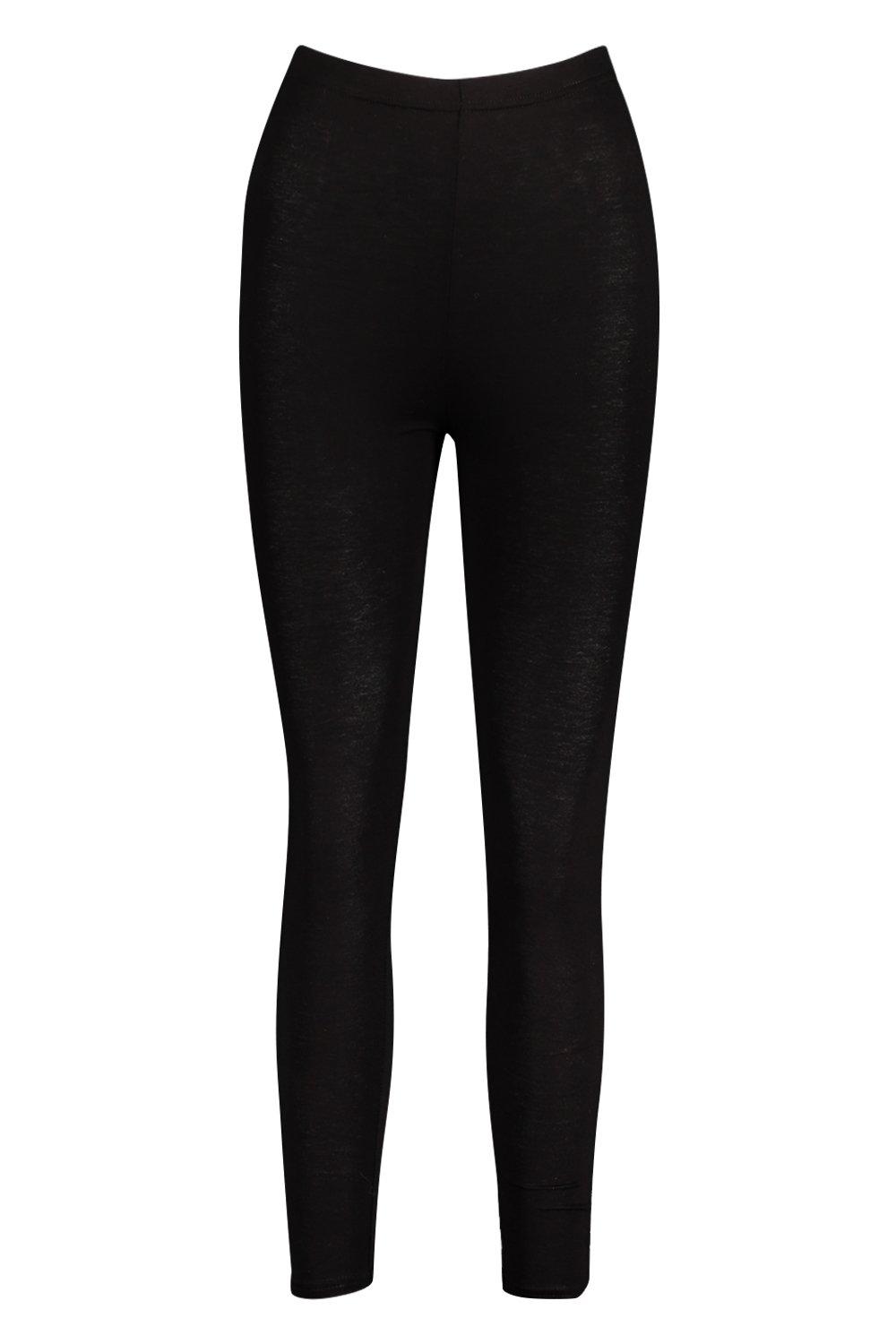 

Basic Jersey Leggings, Black