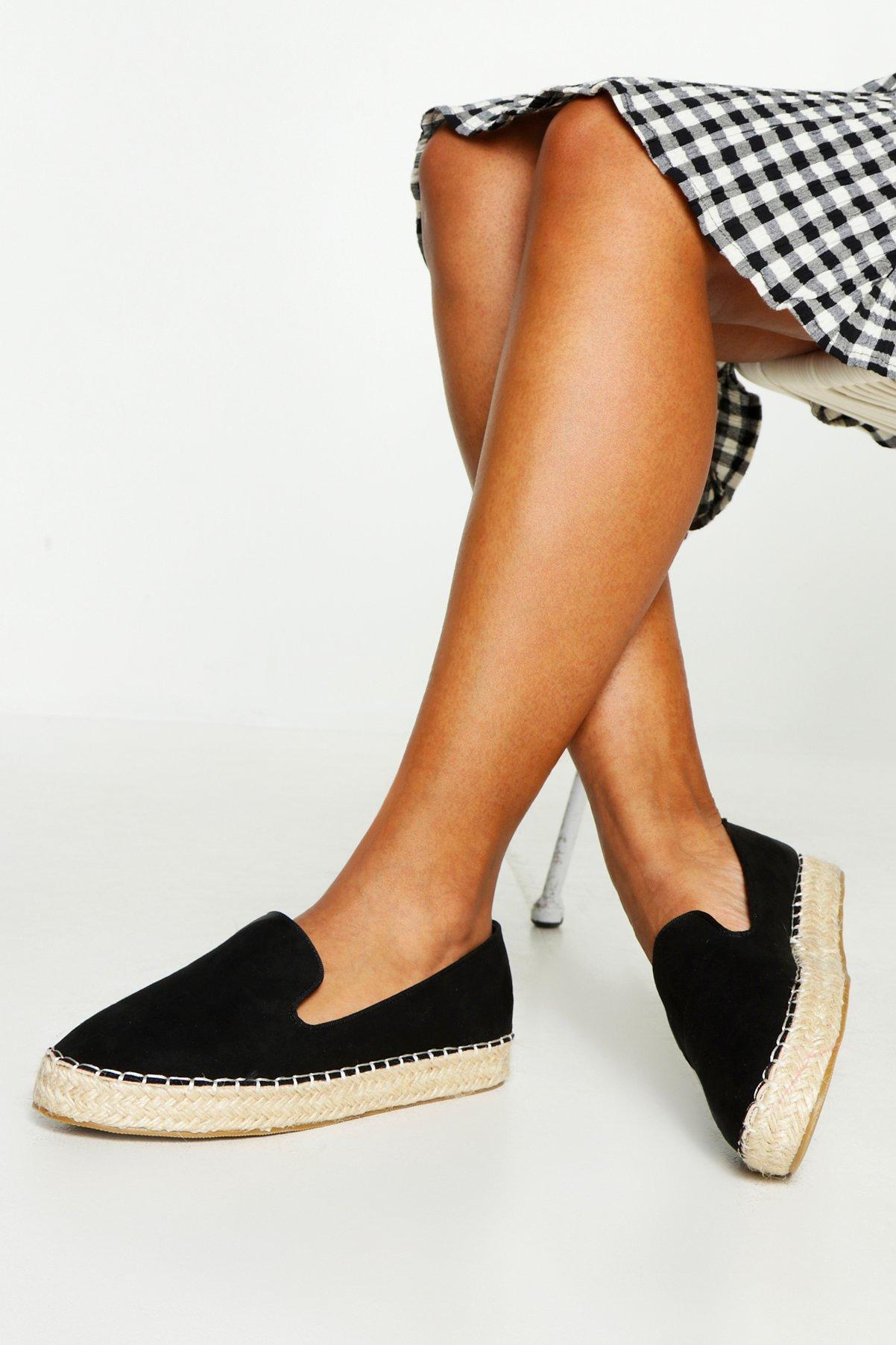 

Wide Fit Espadrilles, Black