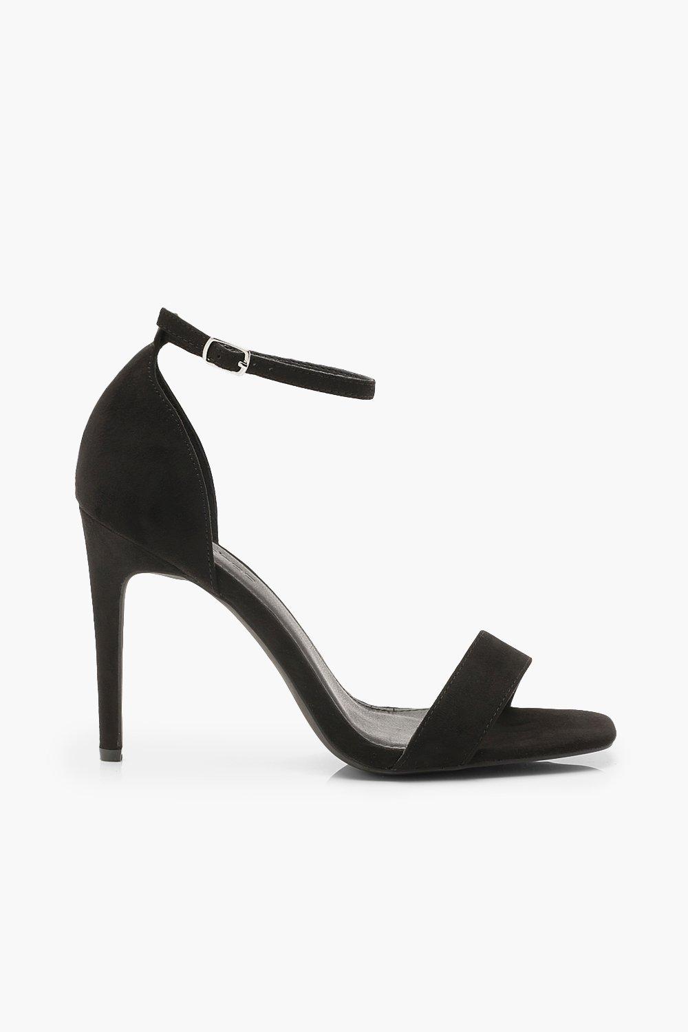 

Wide Fit 2 Part Heels, Black